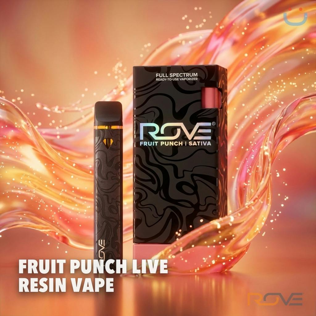 Rove Fruit Punch Live Resin Vape 1G