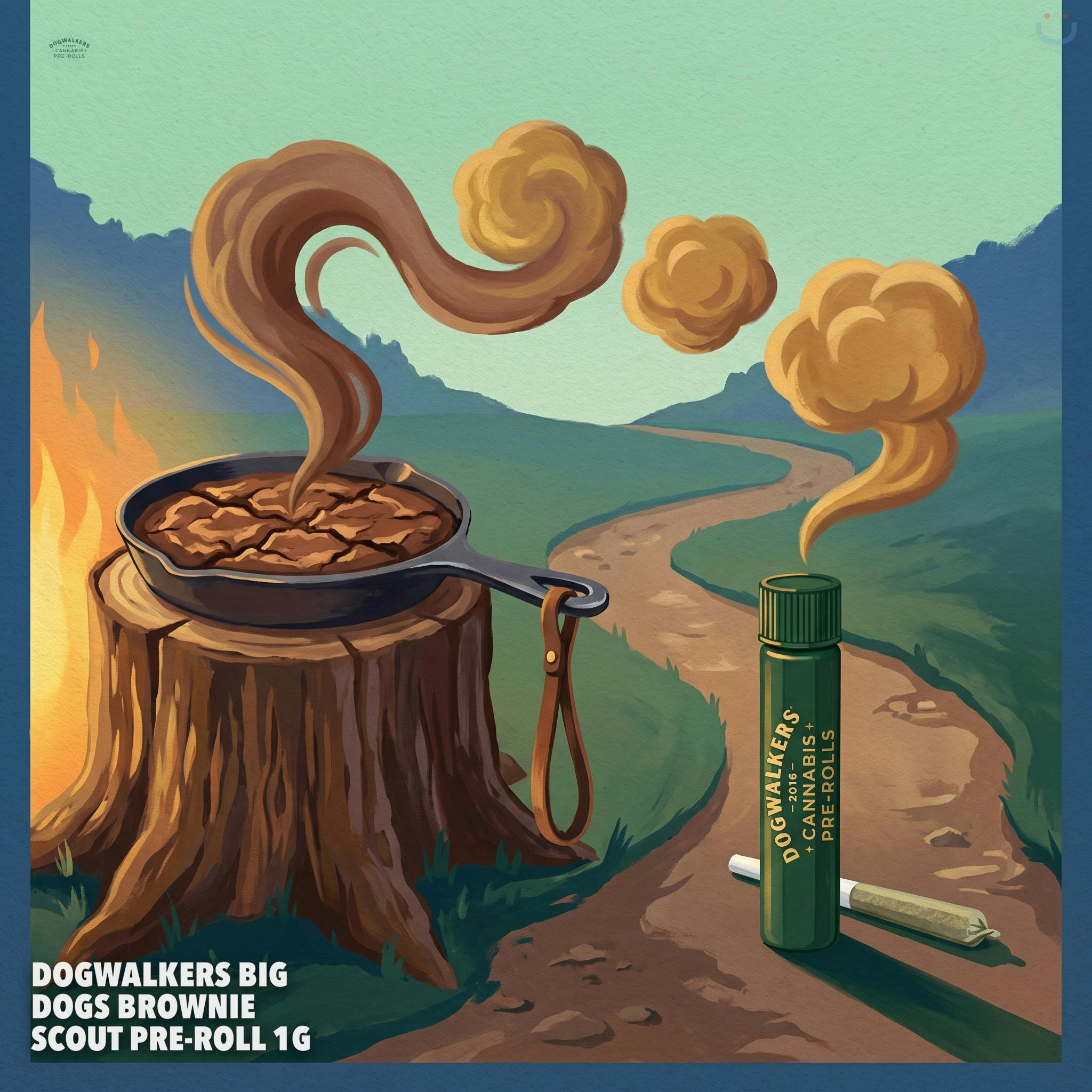 Dogwalkers Big Dogs Brownie Scout Pre-roll 1G