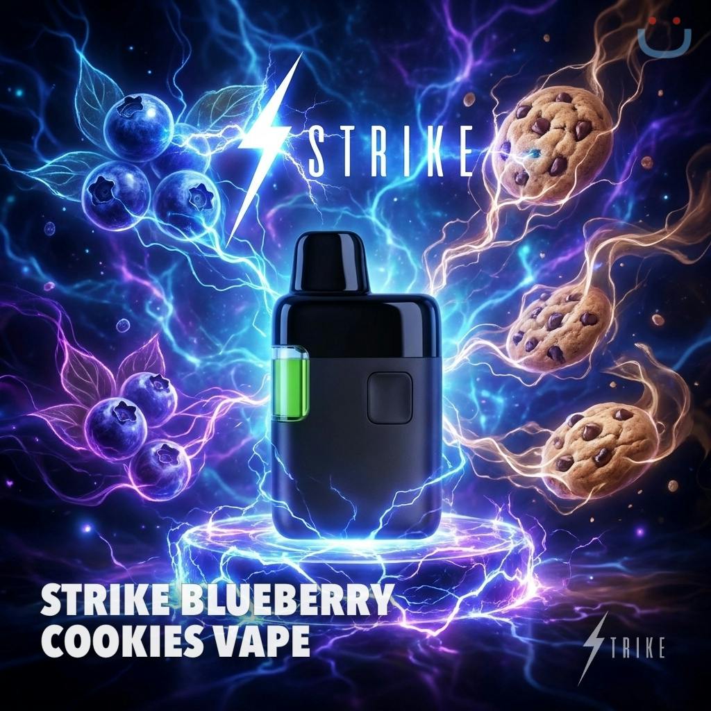 Strike Blueberry Cookies AIO Vape 1G
