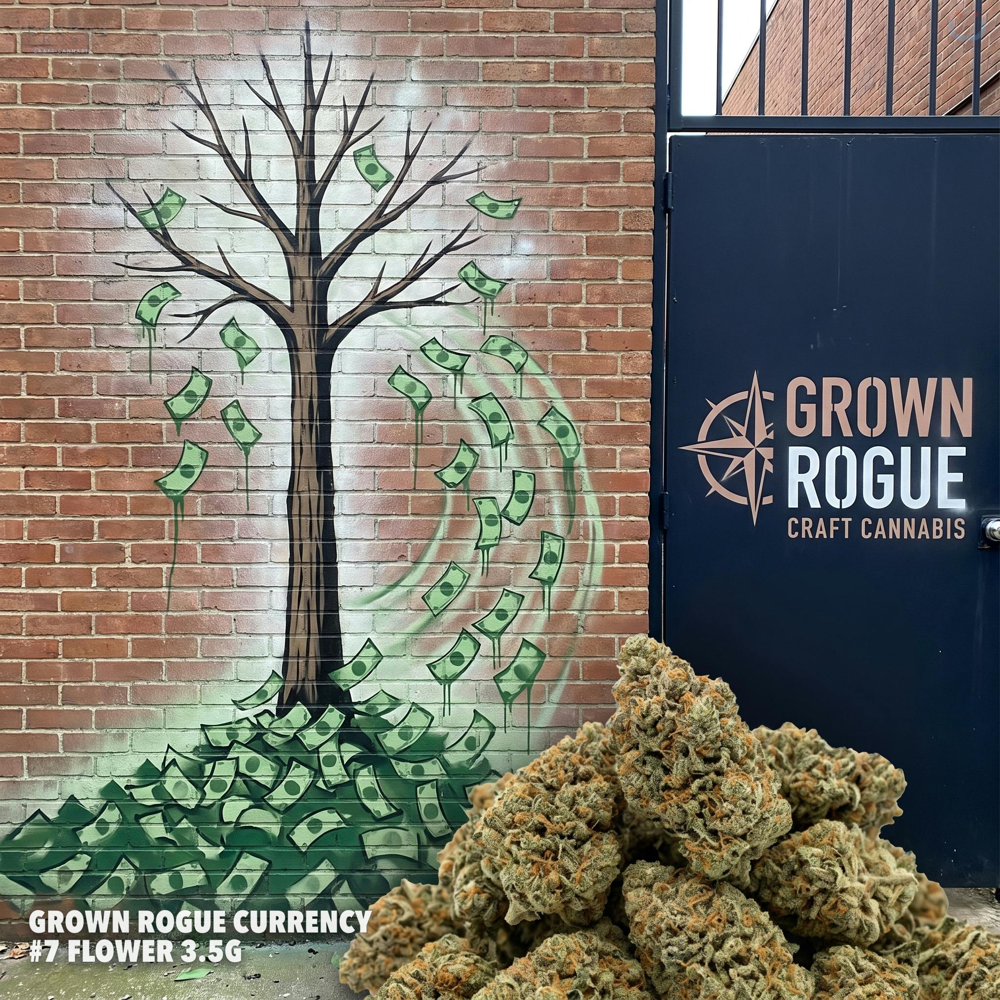 Grown Rogue Currency #7 Flower 3.5G