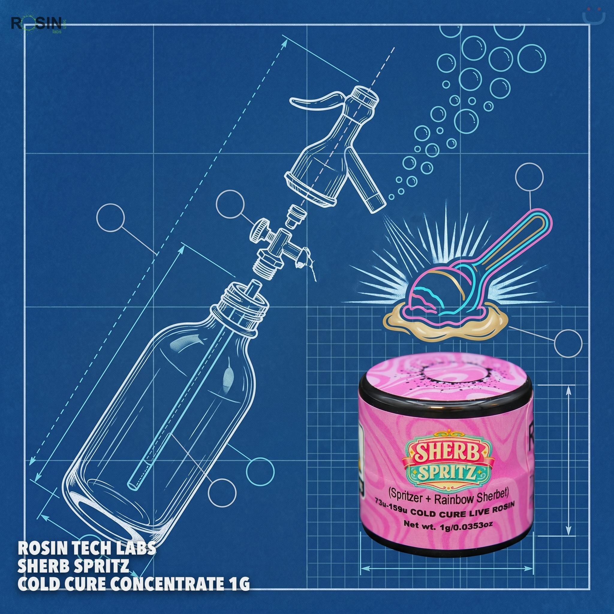 ROSIN TECH LABS Sherb Spritz Cold Cure Concentrate 1G