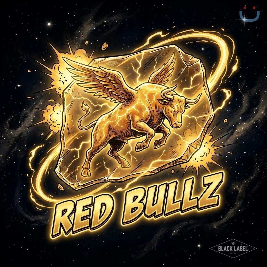 Black Label Red Bullz Shatter 1g