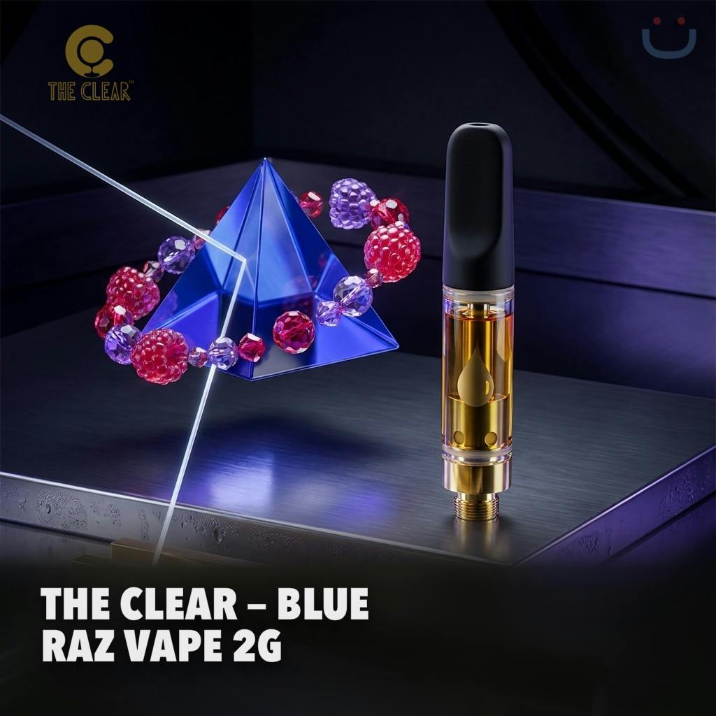 The Clear Blue Raz Vape 2G