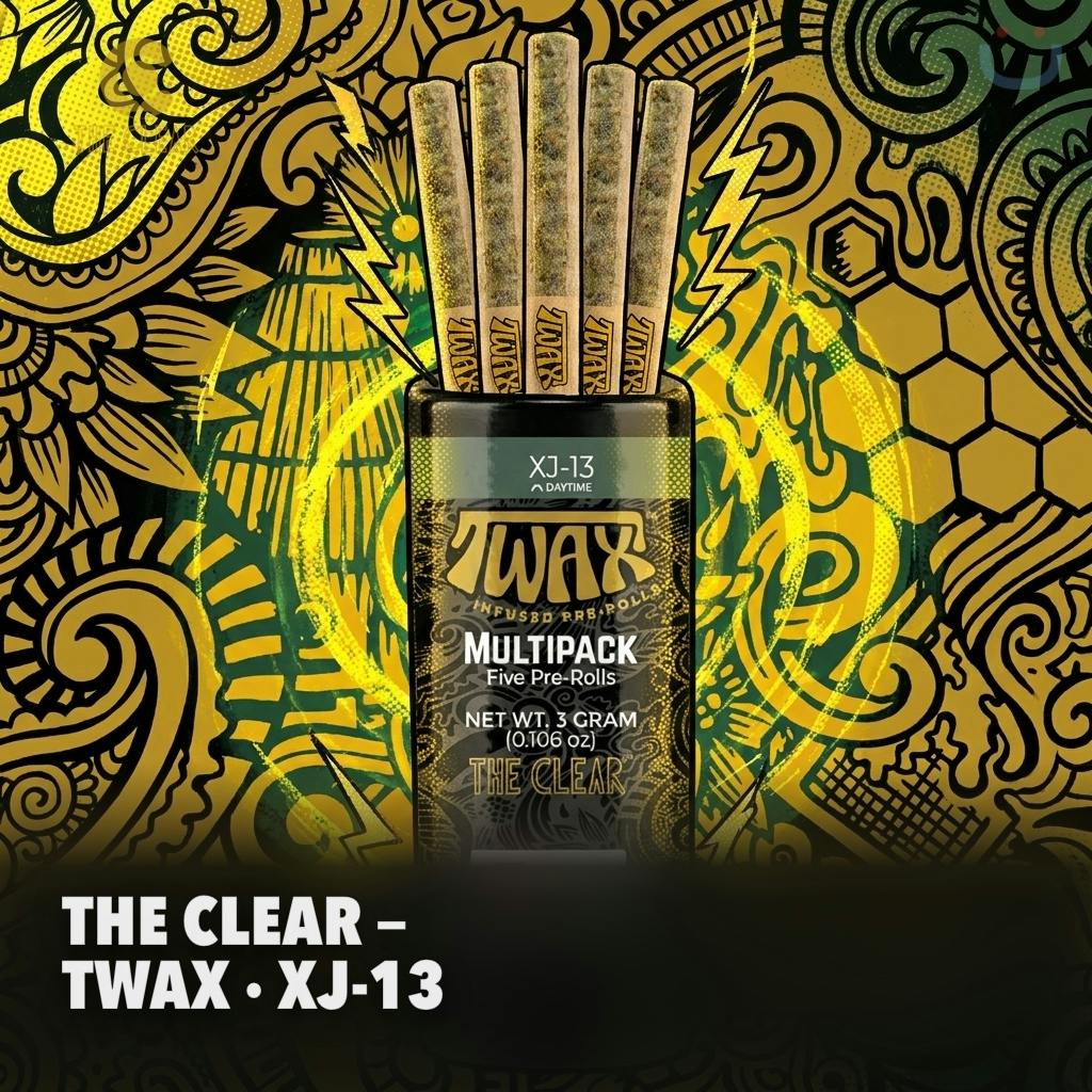 The Clear Twax XJ-13 Infused Pre-roll 1G