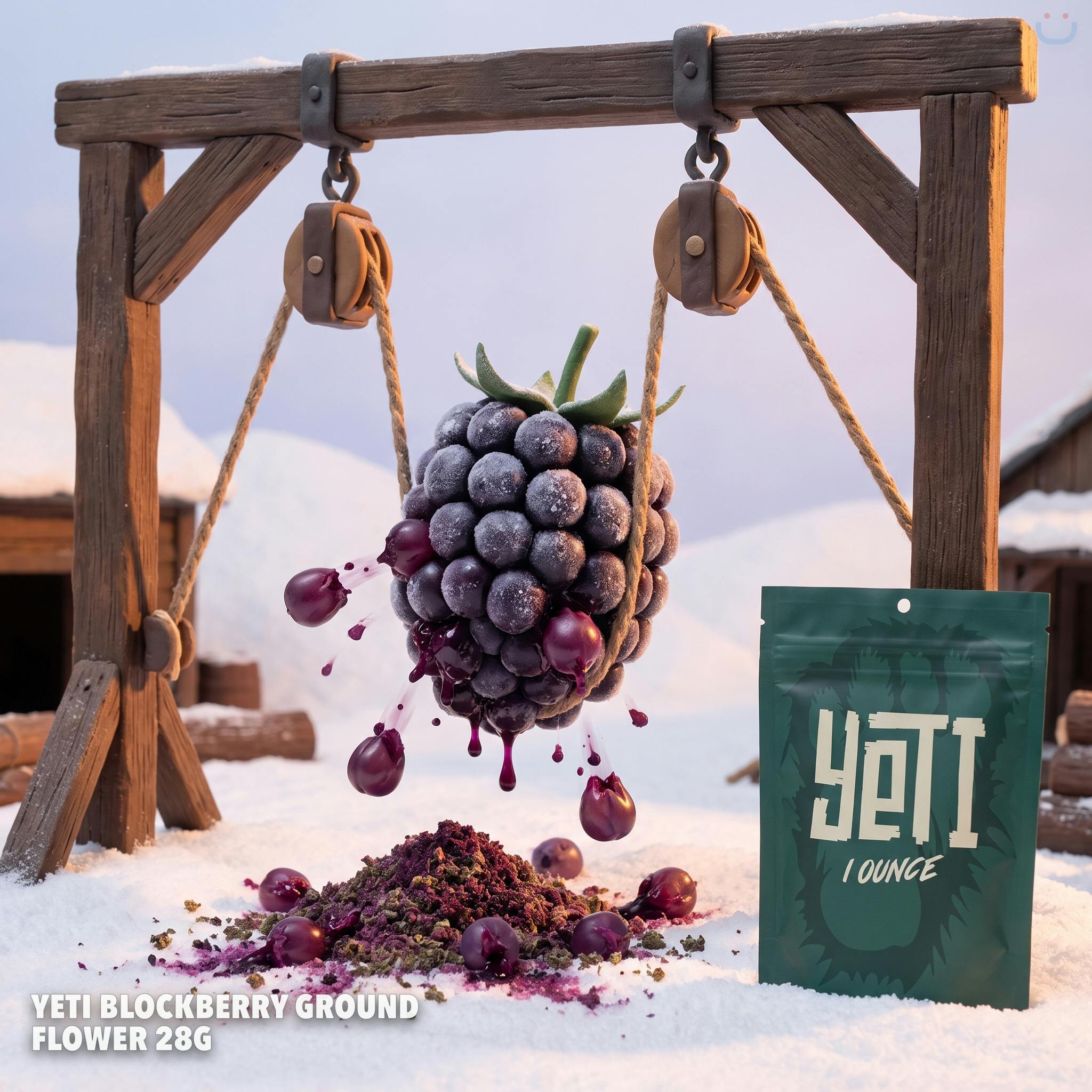 Yeti Blockberry Ground Flower 28G