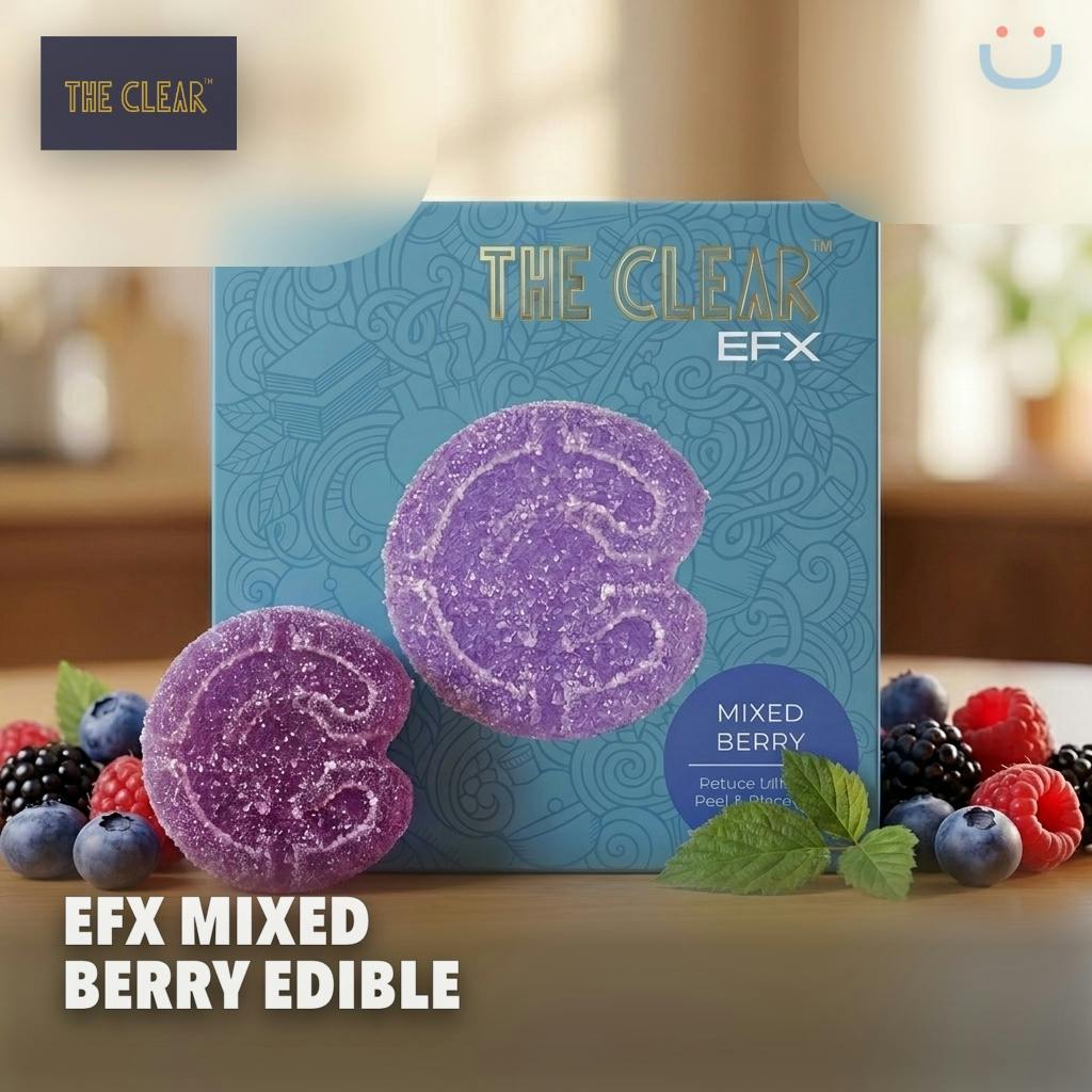 The Clear EFx Mixed Berry Edible