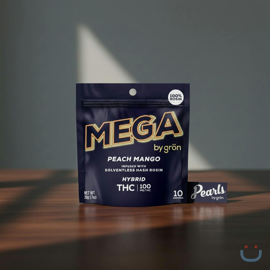 Mega Rosin Pearls Peach Mango Edible