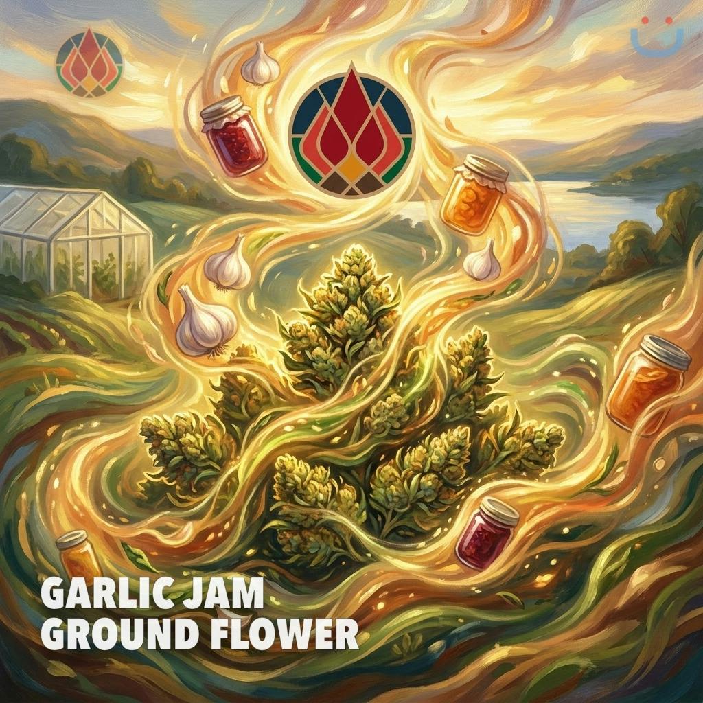 North Lake Supply Garlic Jam Ground Flower