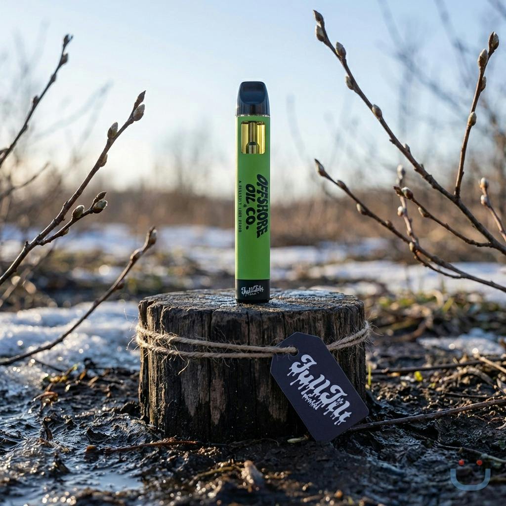 Off Shore OIl Co Grape Ape Disposable Vape 1G