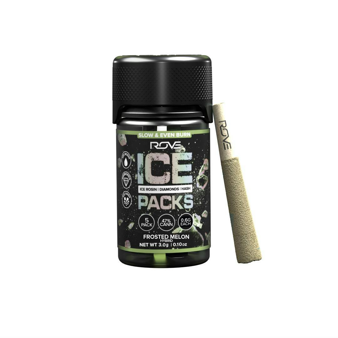 Rove Frosted Melon Infused Pre-roll 3G 5 Pack