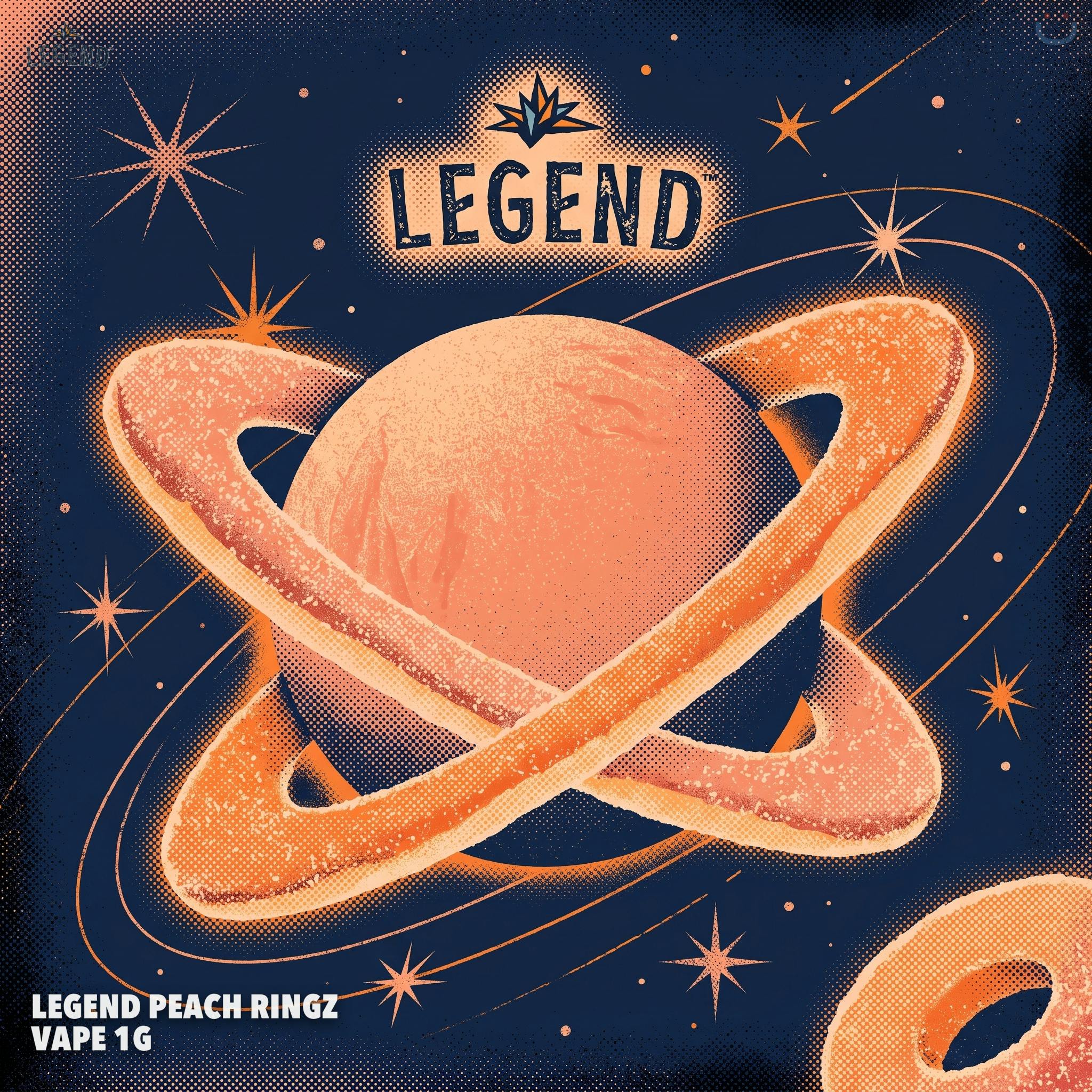 Legend Peach Ringz Vape 1G