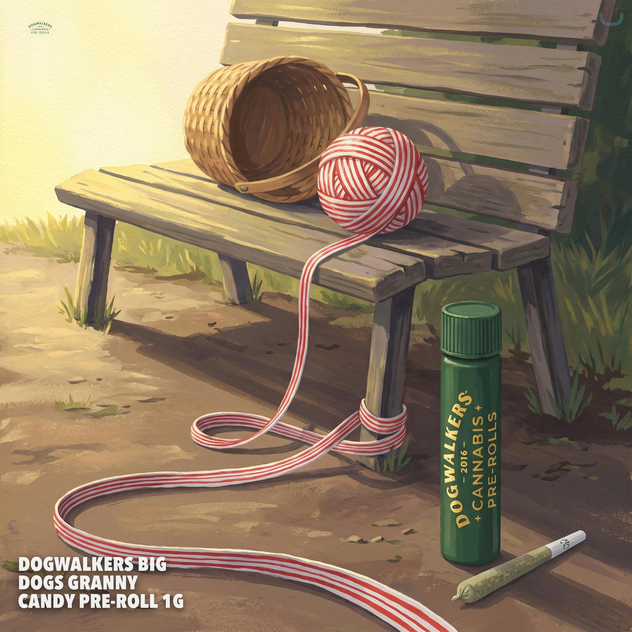 Dogwalkers Big Dogs Granny Candy Pre-roll 1G