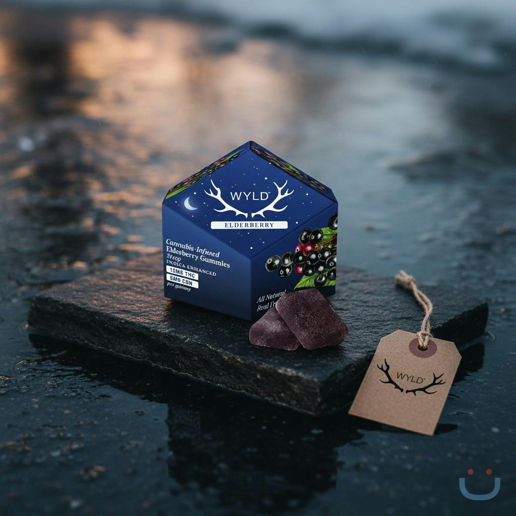 WYLD Elderberry 2:1 THC:CBN Edible