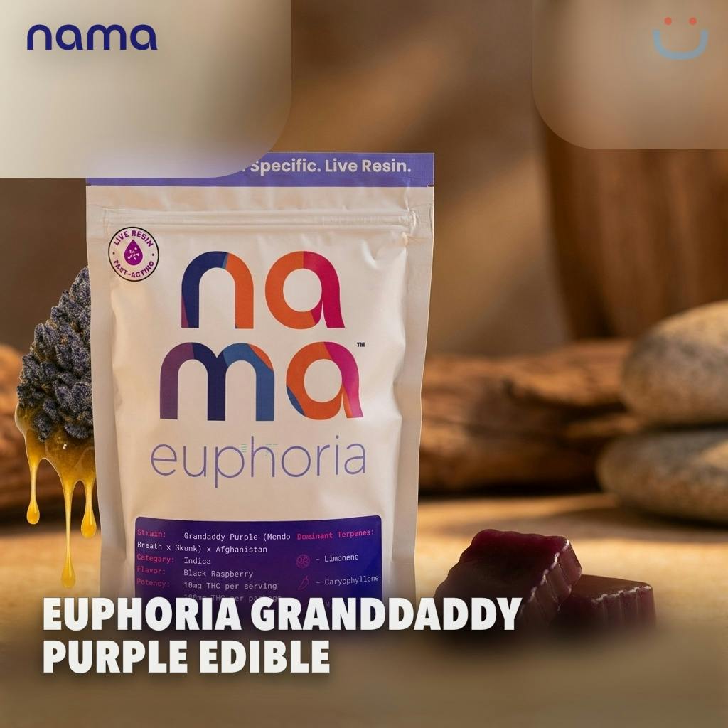 Nama Euphoria Granddaddy Purple Edible