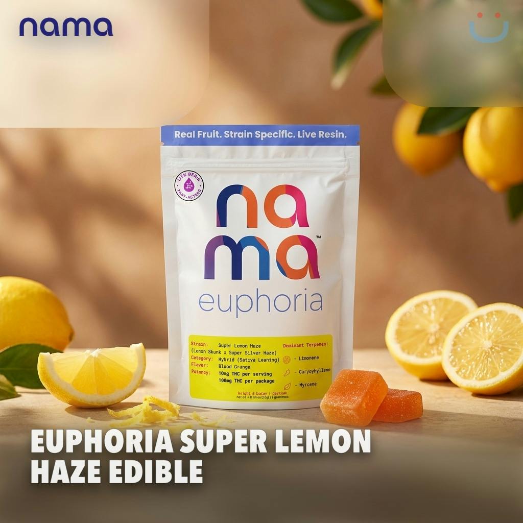 Nama Euphoria Super Lemon Haze Edible