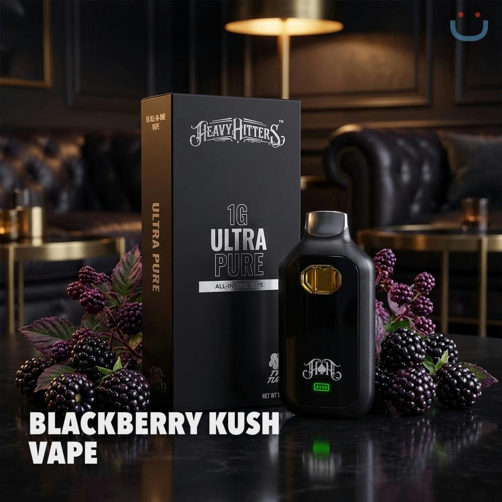 Heavy Hitters Blackberry Kush All In One Vape 2G