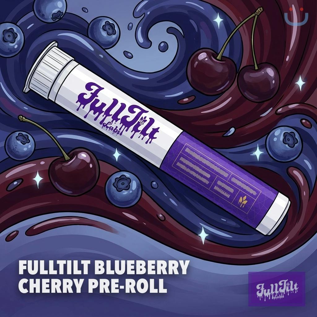 FullTilt Blueberry Cherry Pre-roll 2.5G 5 Pack