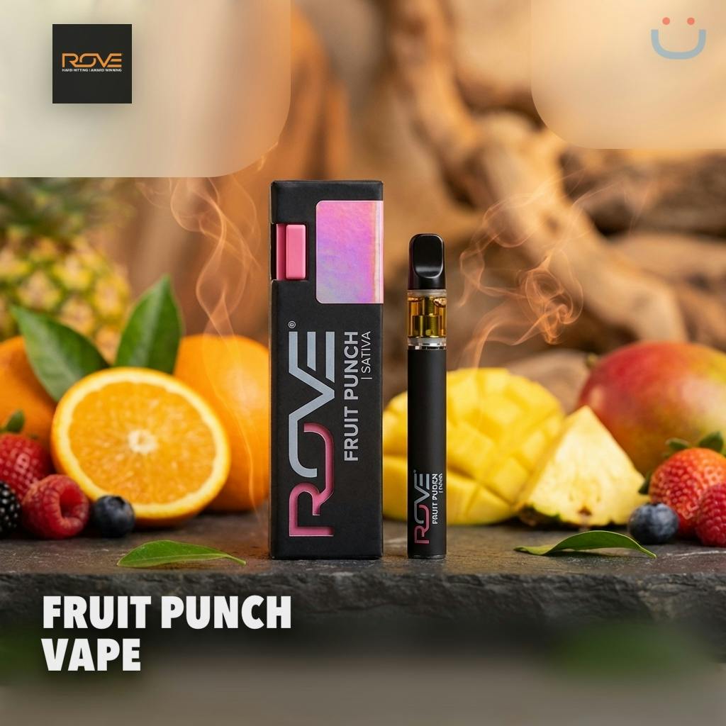 Rove Fruit Punch Live Resin Vape 1G