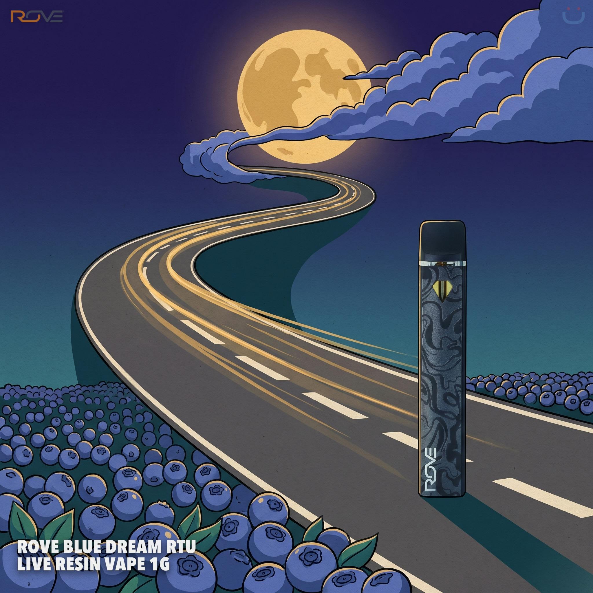 Rove Blue Dream RTU Live Resin Vape 1G