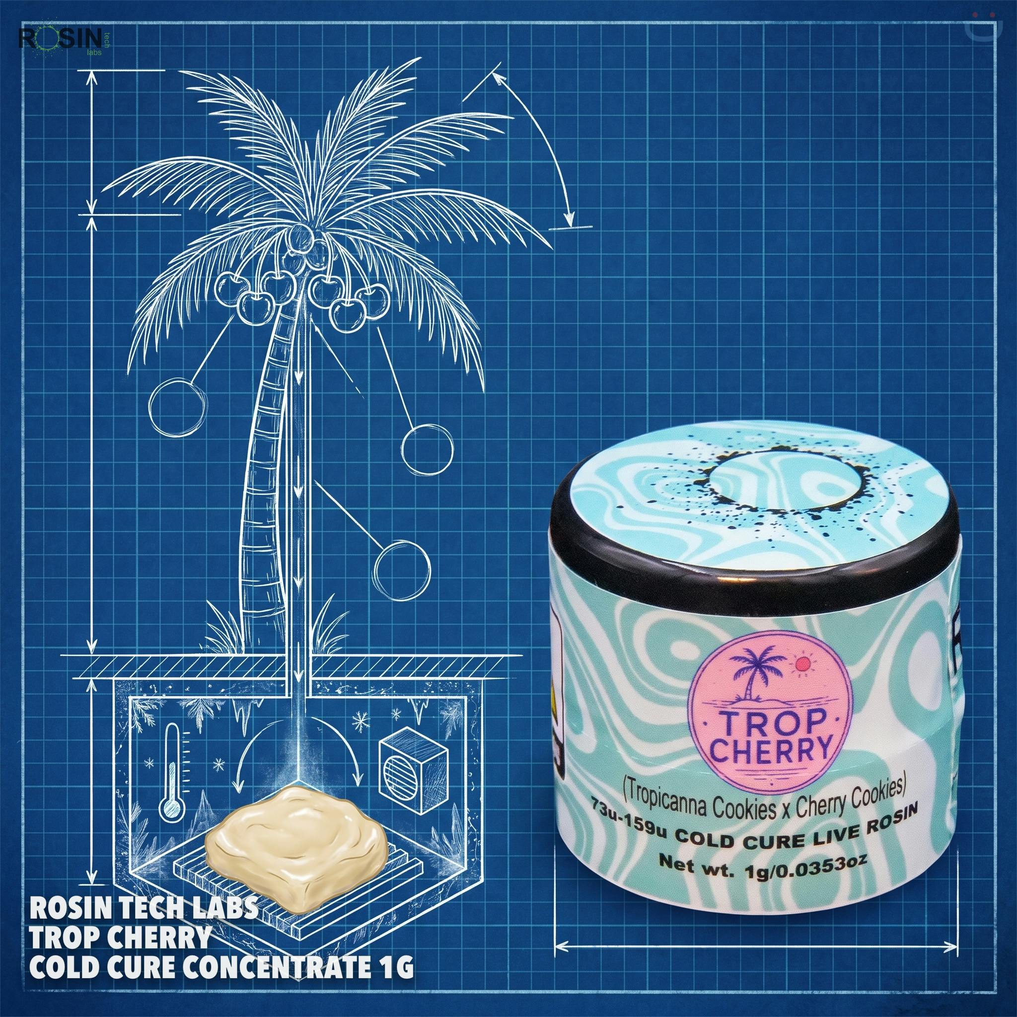 ROSIN TECH LABS Trop Cherry Cold Cure Concentrate 1G