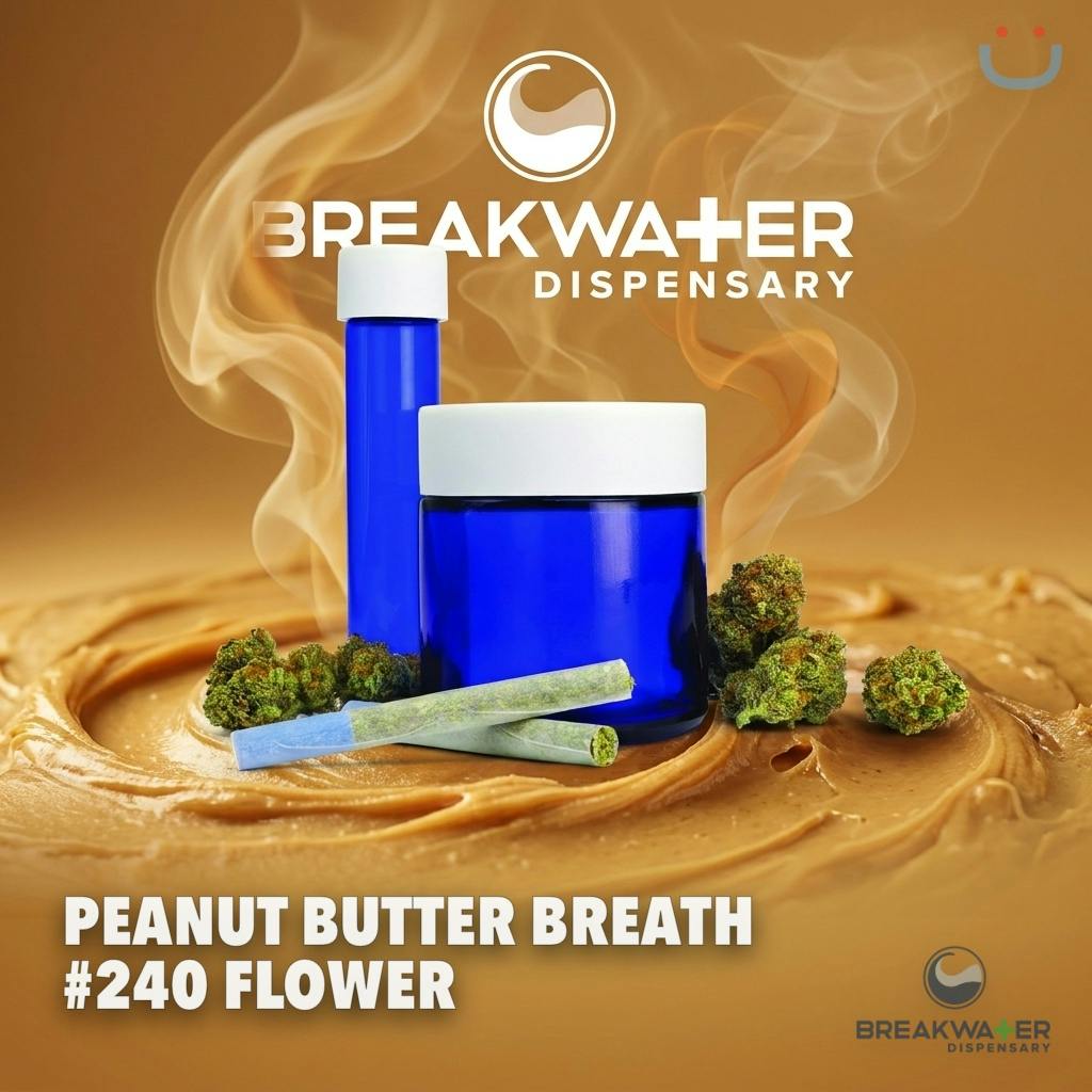 Breakwater Peanut Butter Breath #240 Flower 3.5G