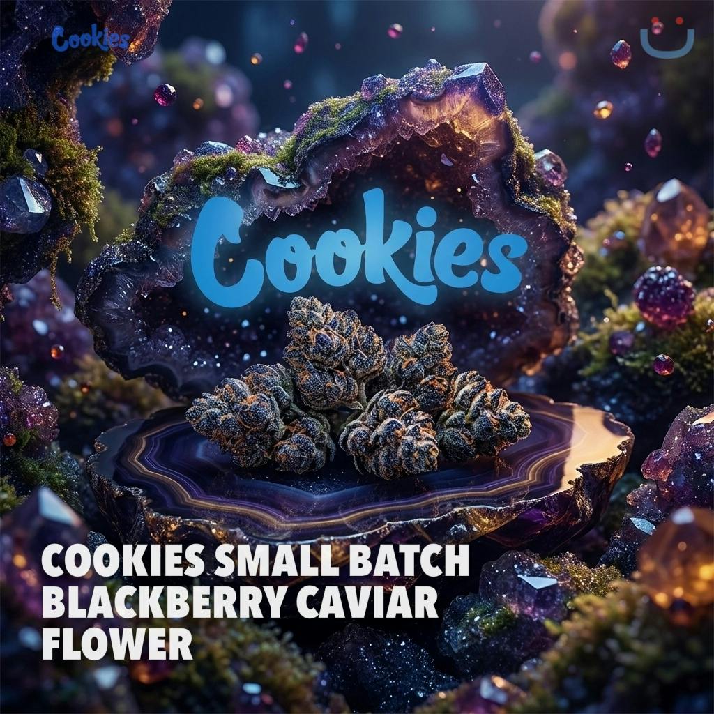 Cookies Small Batch Blackberry Caviar Flower 3.5G