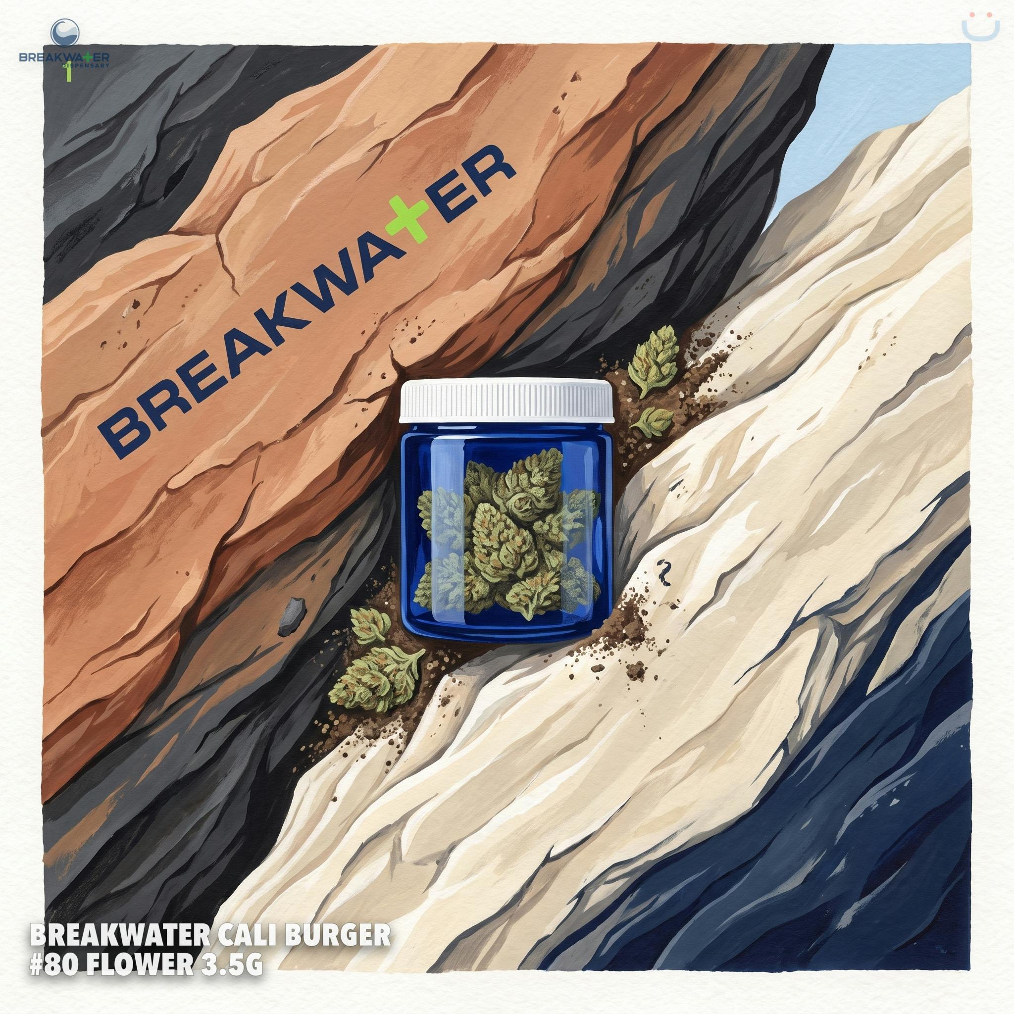 Breakwater Cali Burger #80 Flower 3.5G