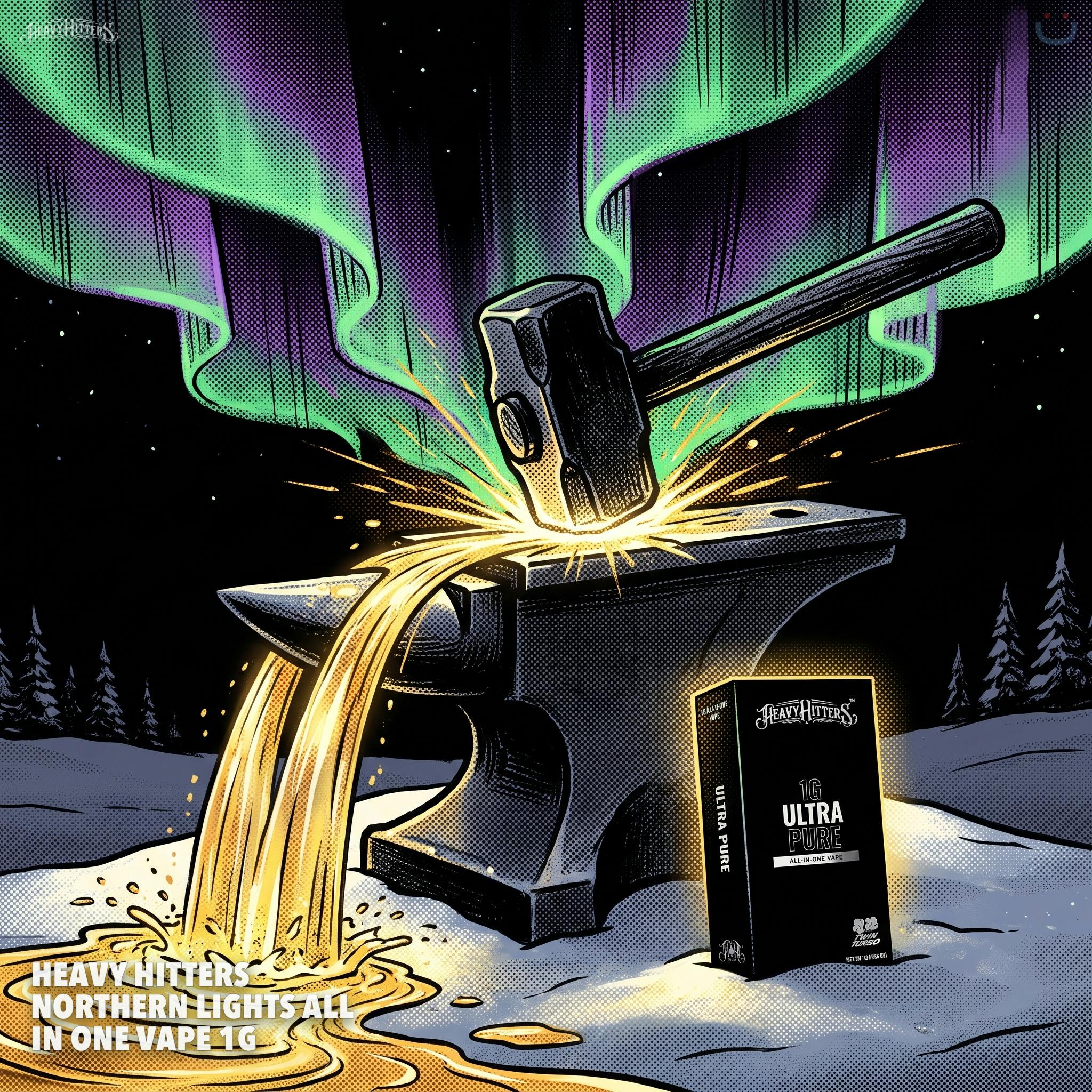 Heavy Hitters Northern Lights All In One Vape 1G