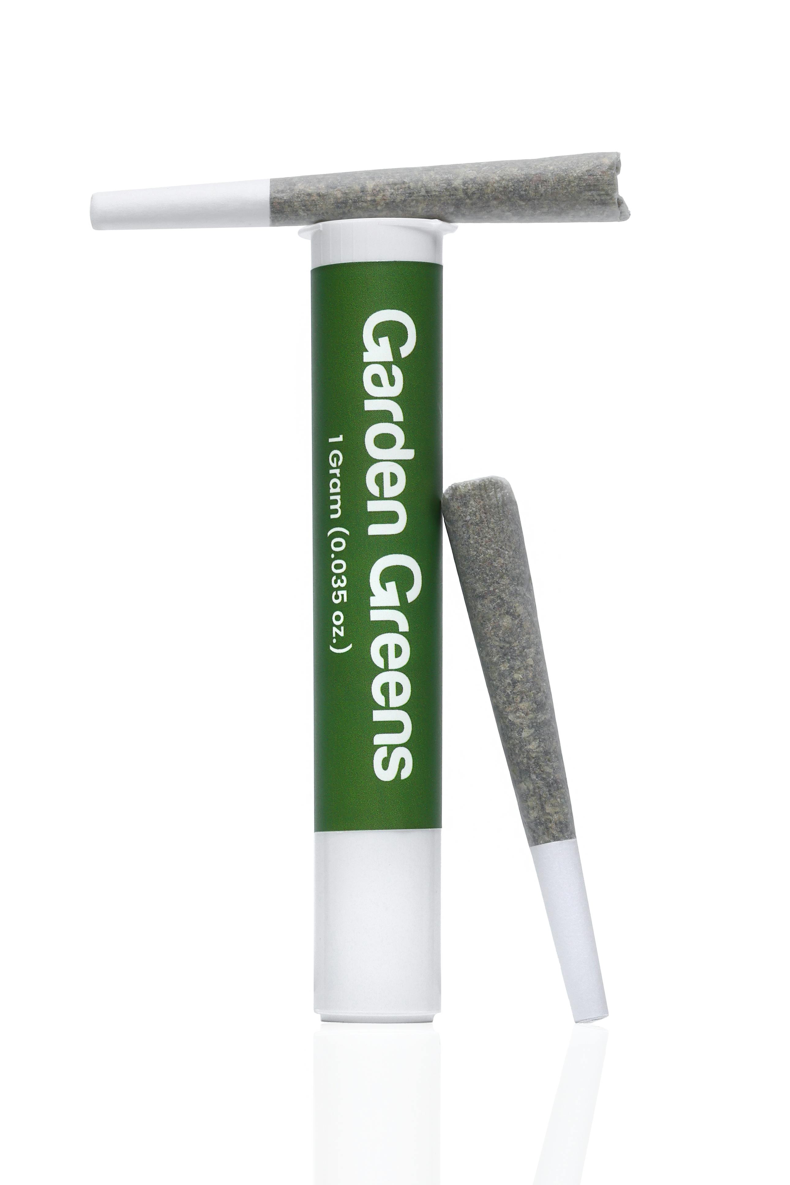 Garden Greens 24K Pre-roll 1G 2 Pack