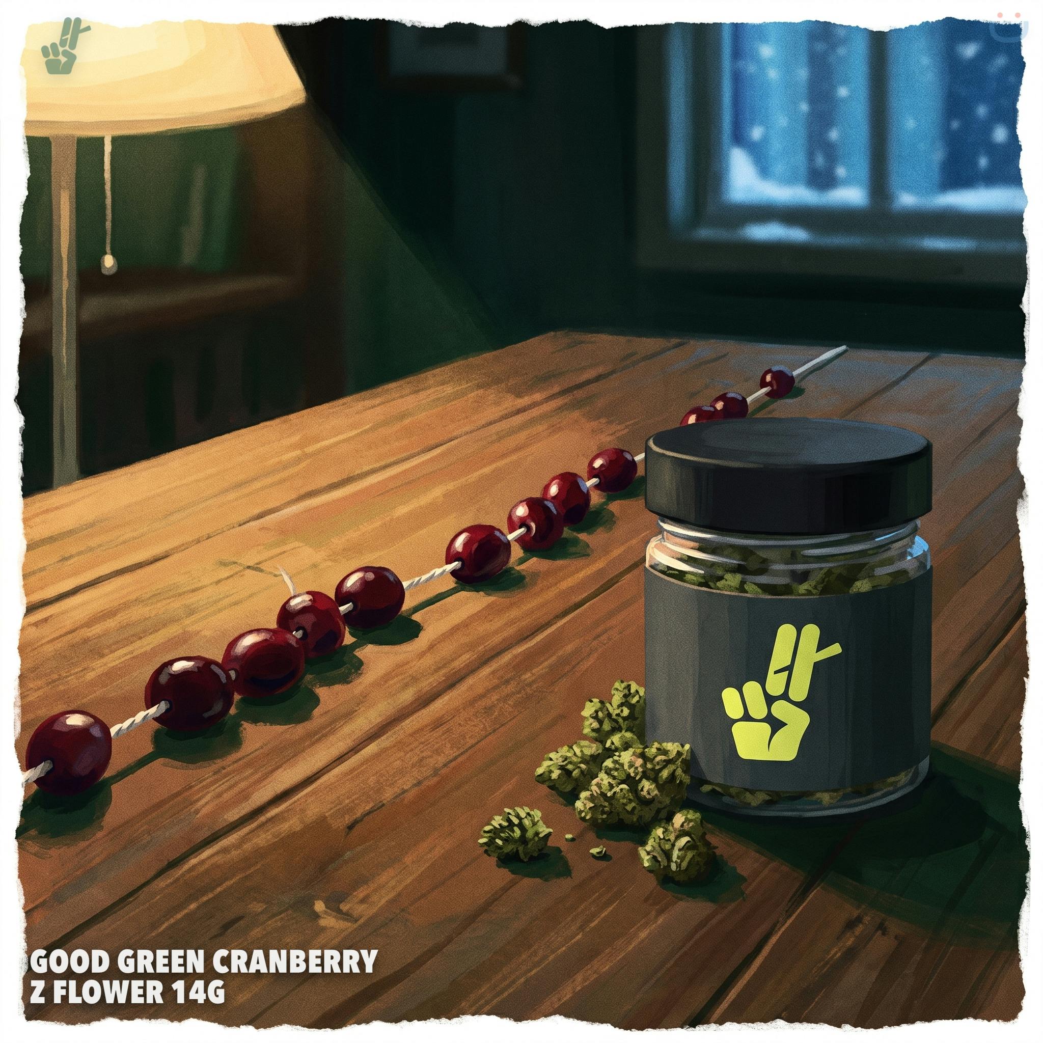 Good Green Cranberry Z Flower 14G