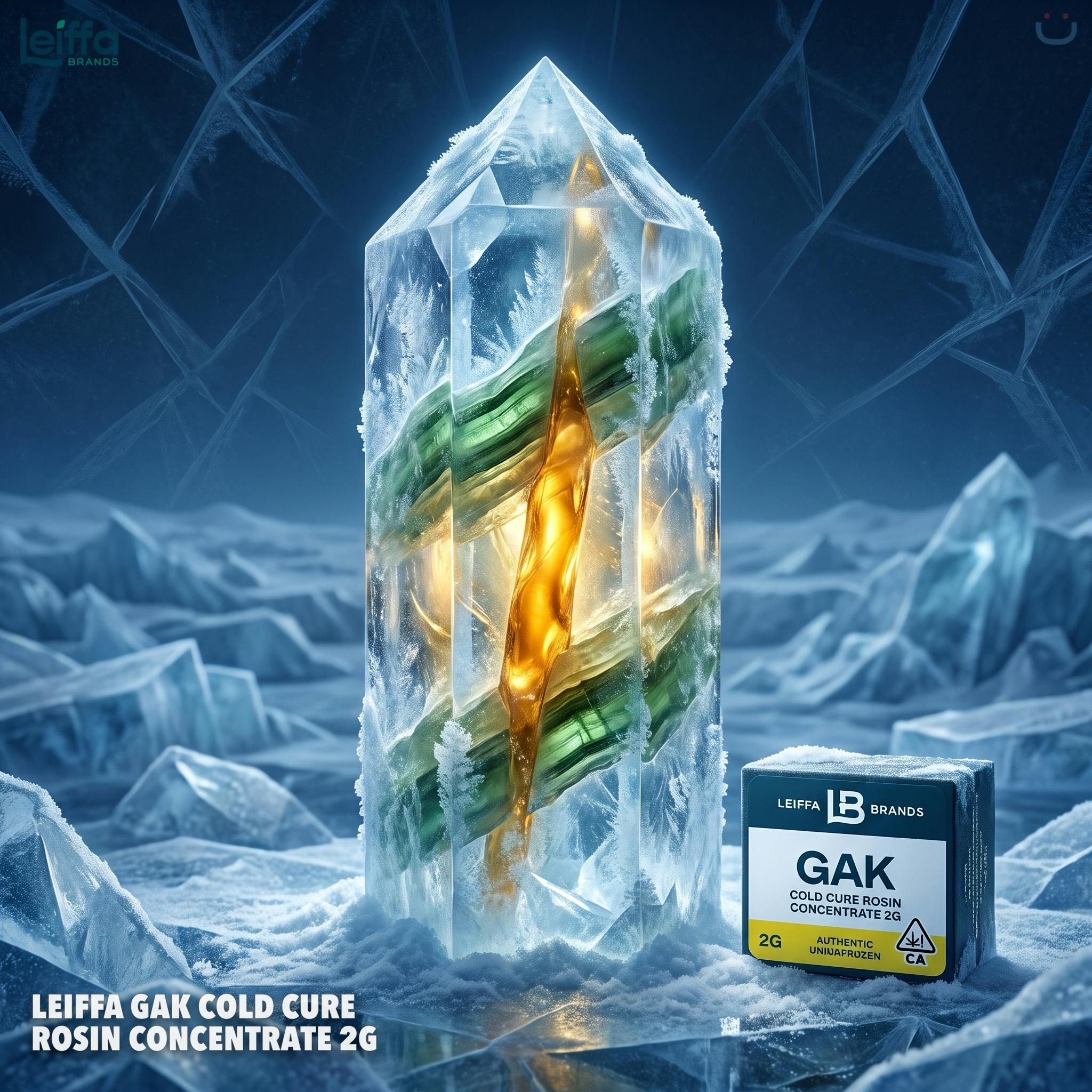 Leiffa GAK Cold Cure Rosin Concentrate 2G
