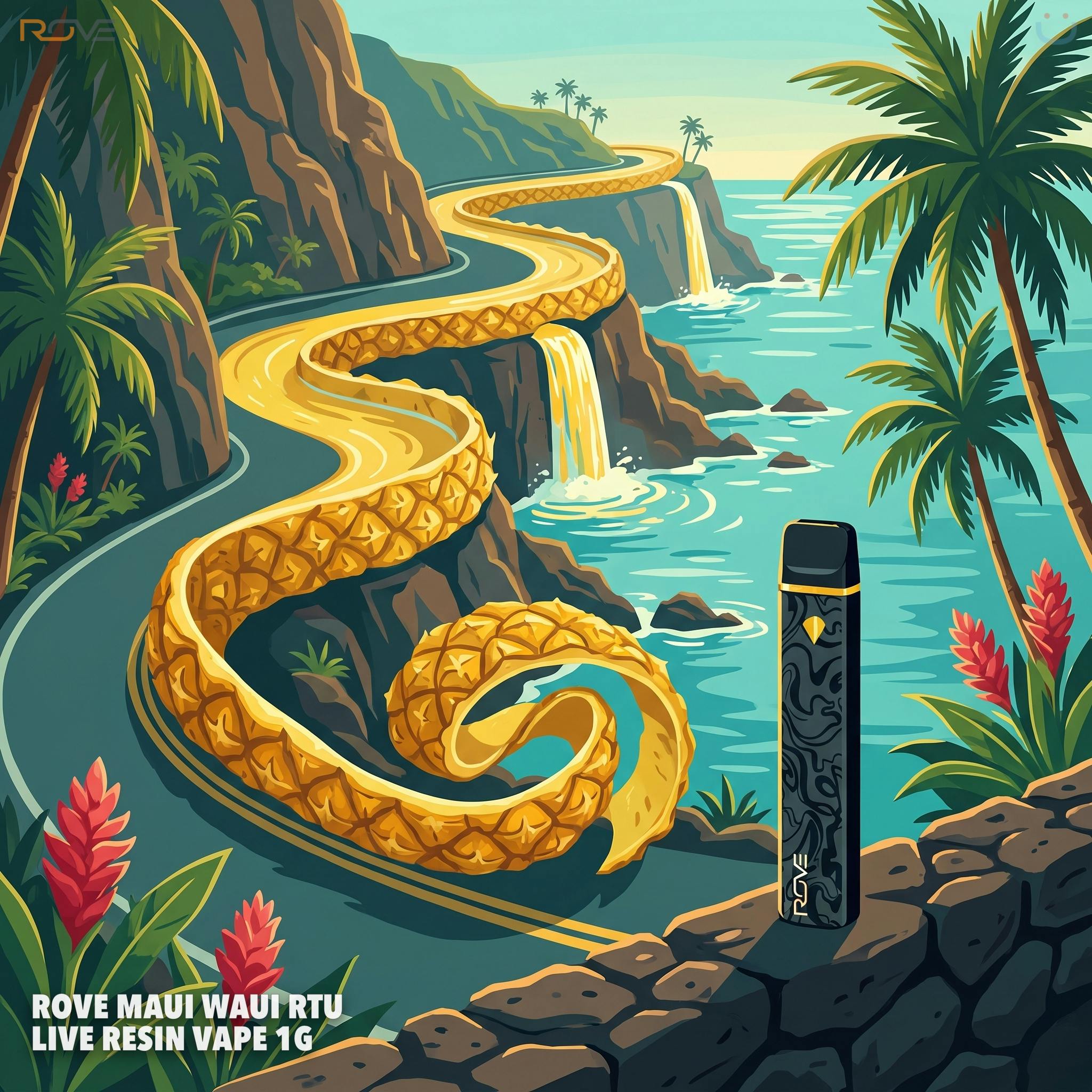 Rove Maui Waui RTU Live Resin Vape 1G