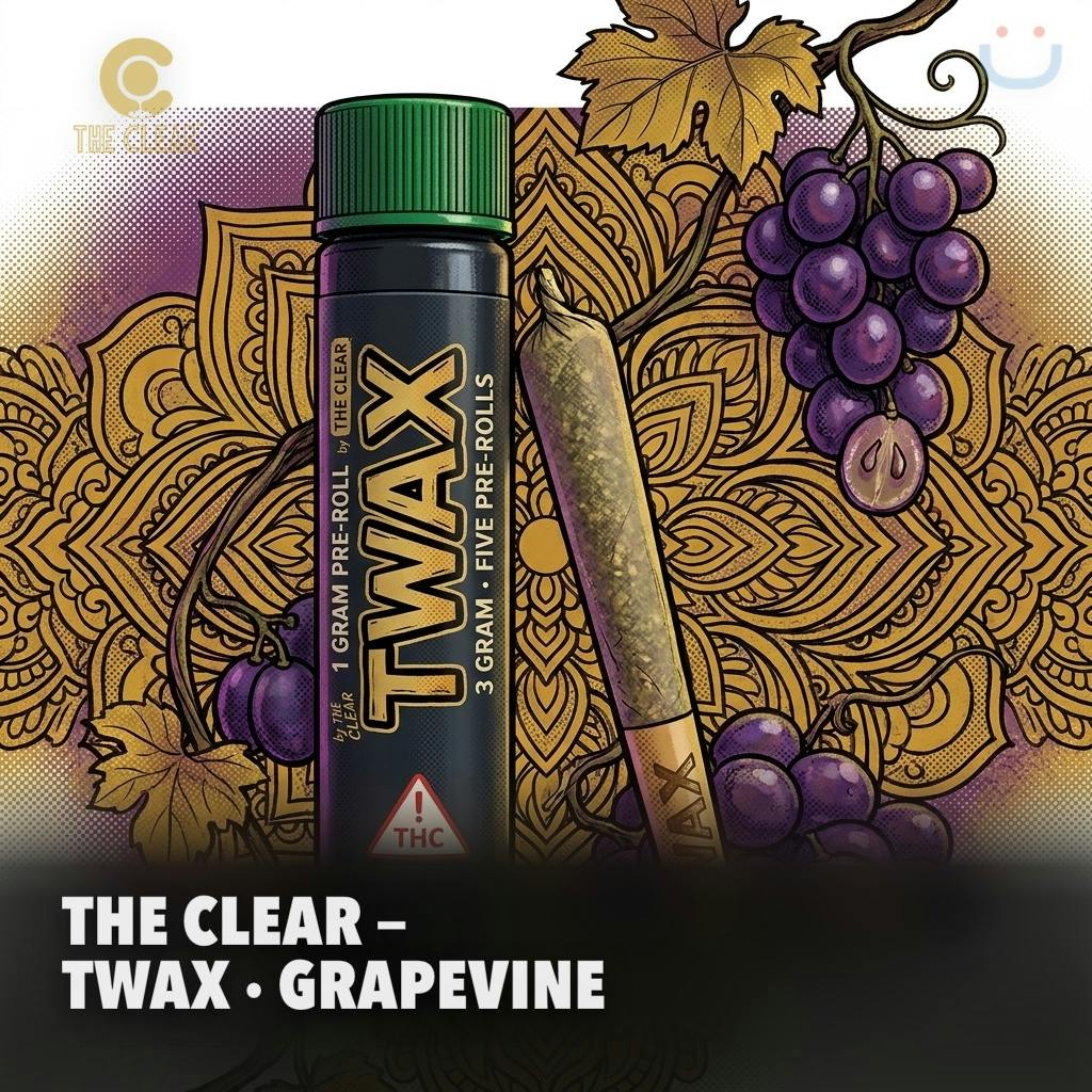 The Clear Twax Grapevine Infused Pre-roll 1G