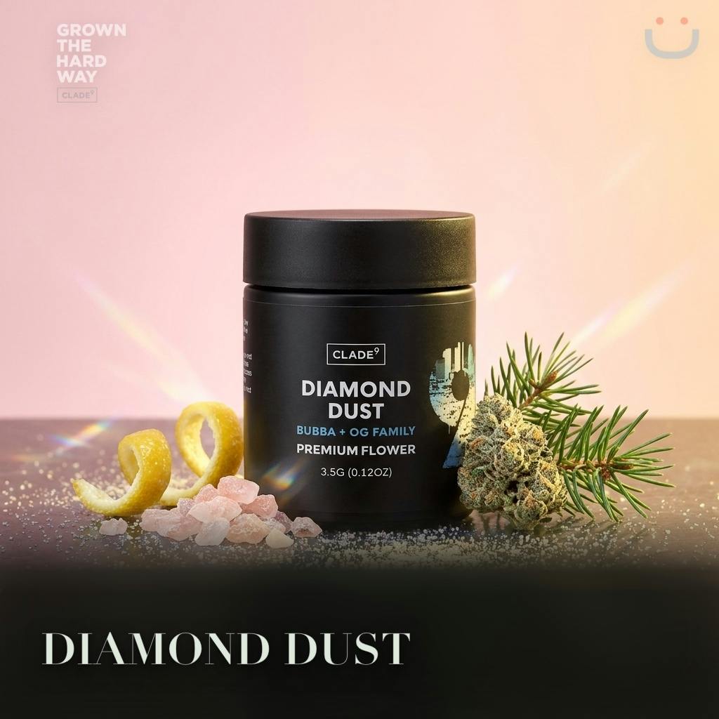 Clade9 Diamond Dust Flower 3.5G