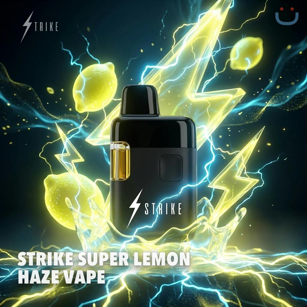 Strike Super Lemon Haze AIO Vape 1G