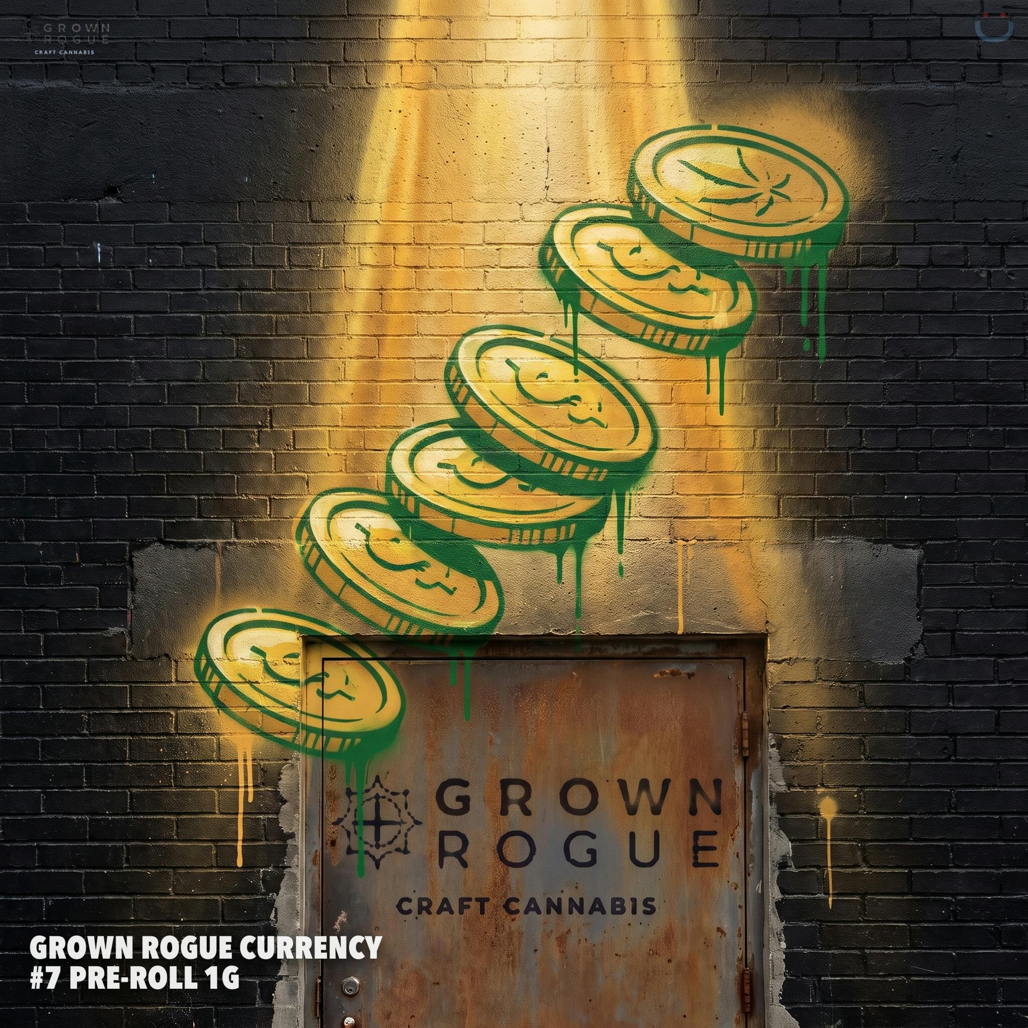 Grown Rogue Currency #7 Pre-roll 1G