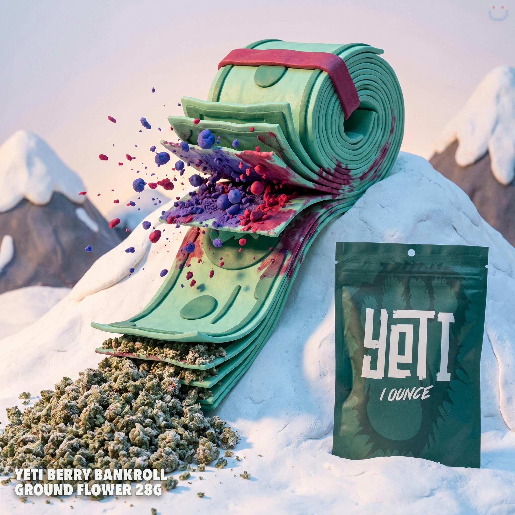 Yeti Berry Bankroll Ground Flower 28G