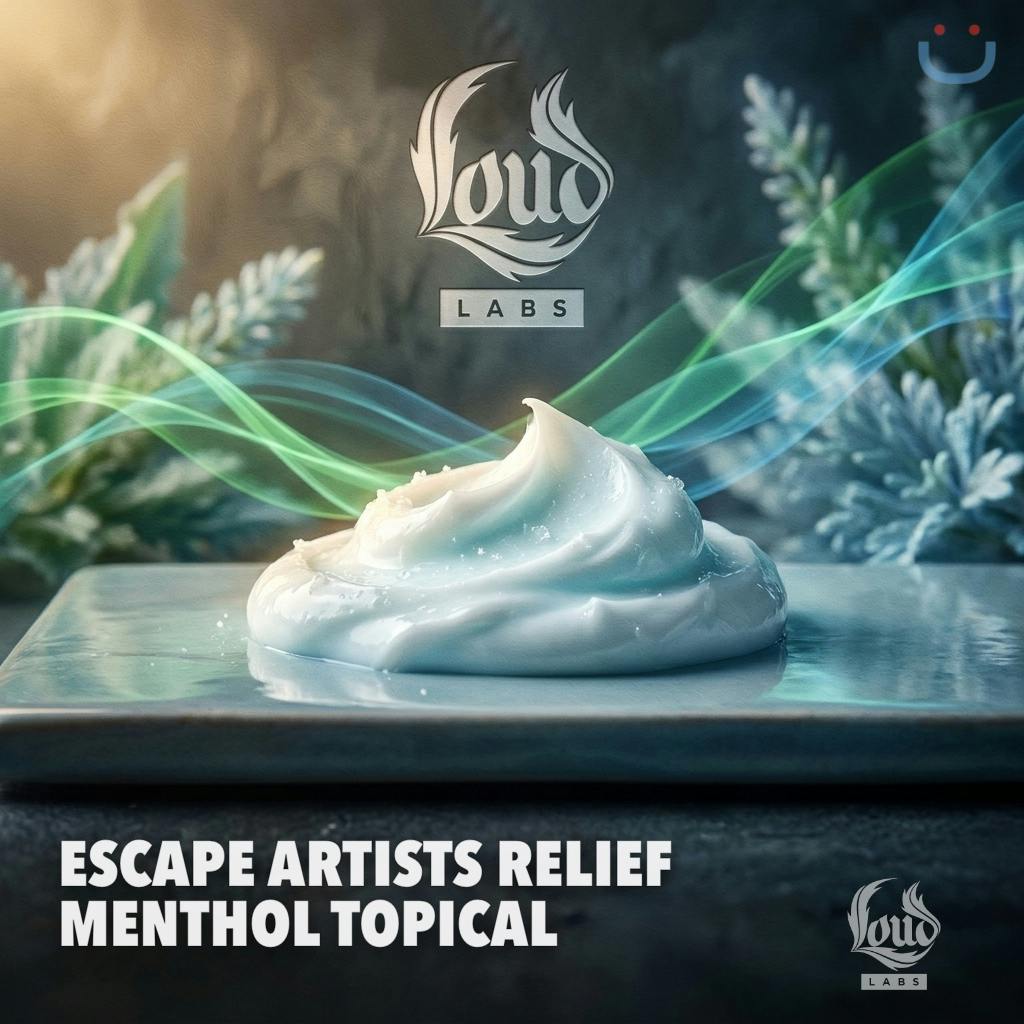Loud Labs Escape Artists Relief Cream Menthol