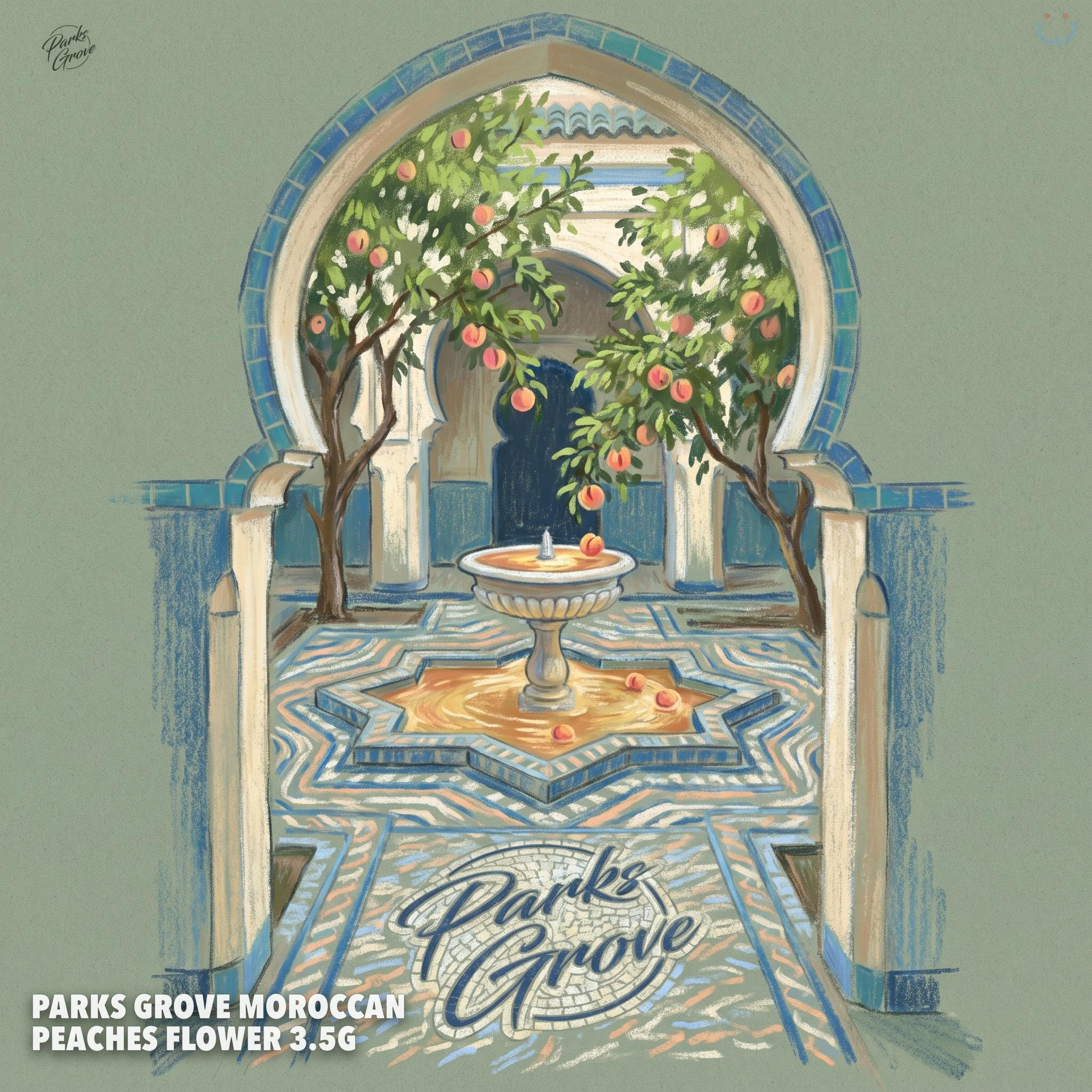 Parks Grove Moroccan Peaches Flower 3.5G
