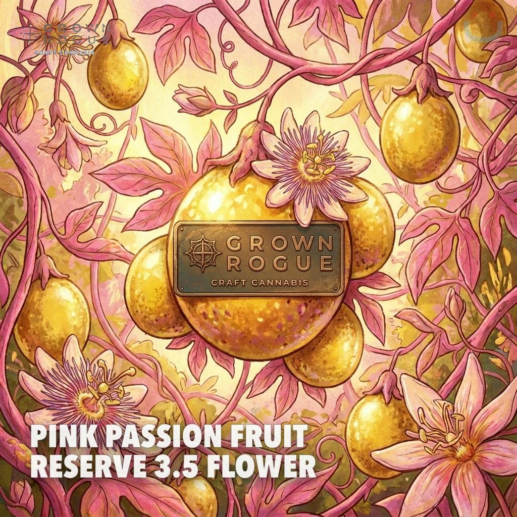 Grown Rogue Pink Passion Fruit Reserve Flower 3.5