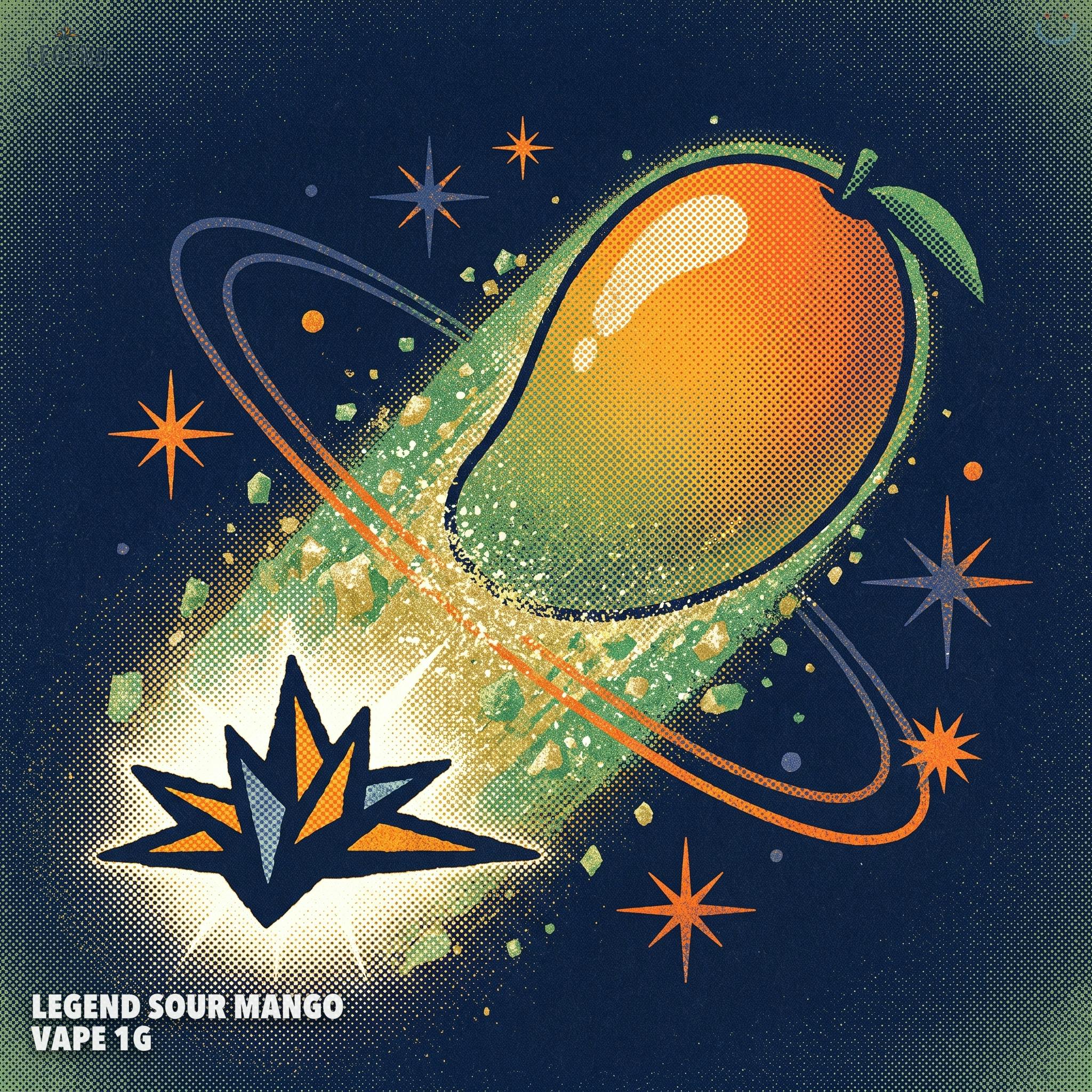 Legend Sour Mango Vape 1G