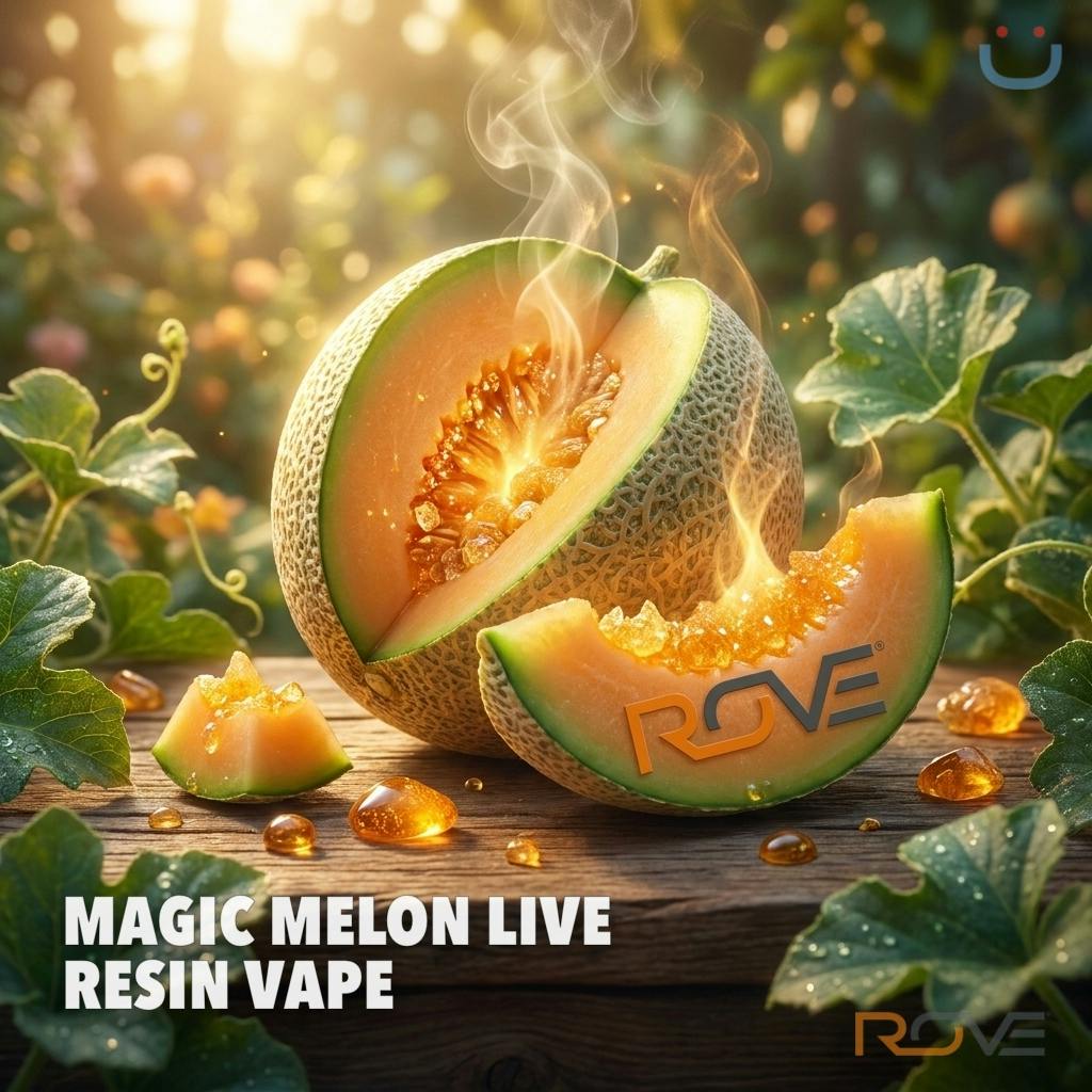 Rove Magic Melon Live Resin Vape 1G