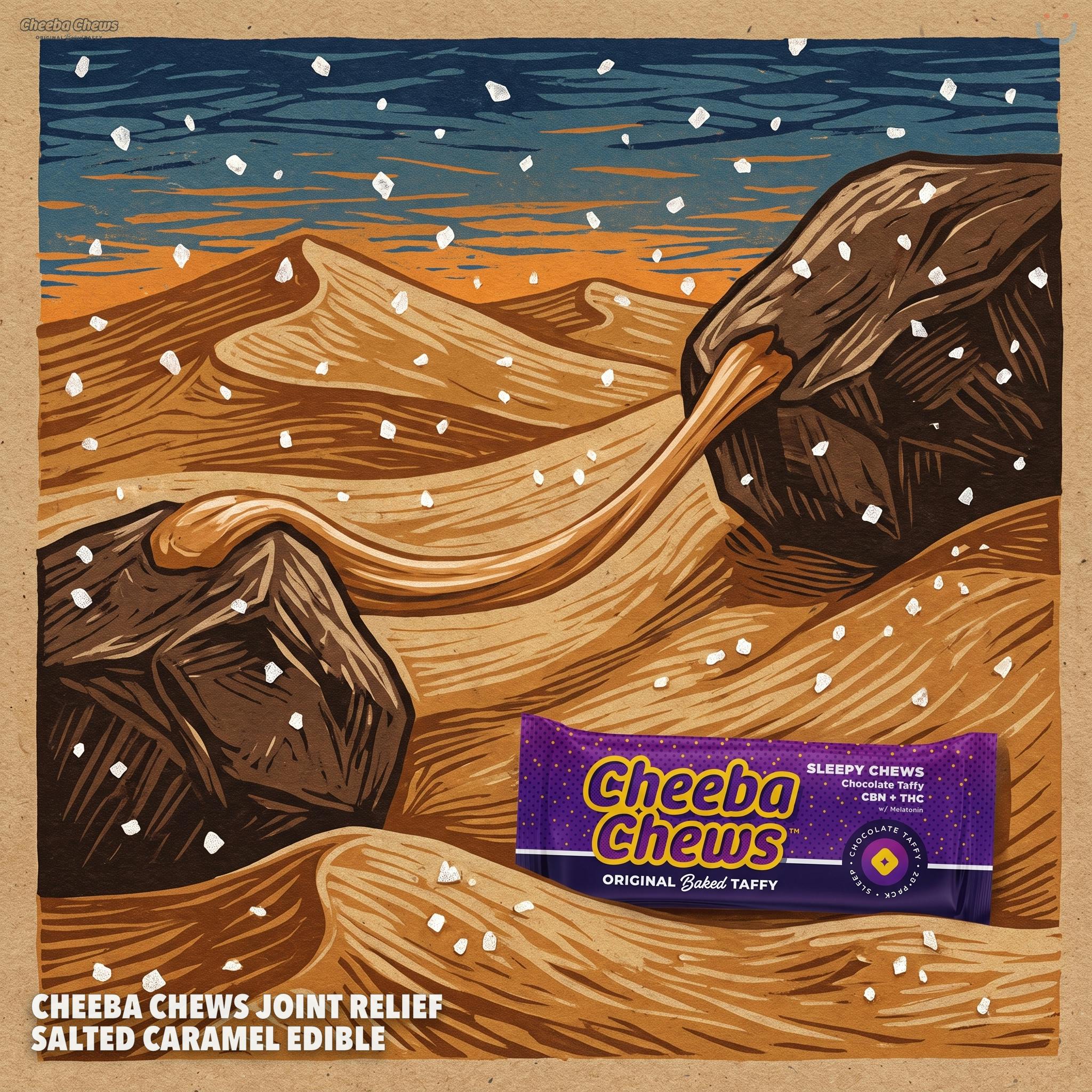Cheeba Chews Joint Relief Salted Caramel Edible