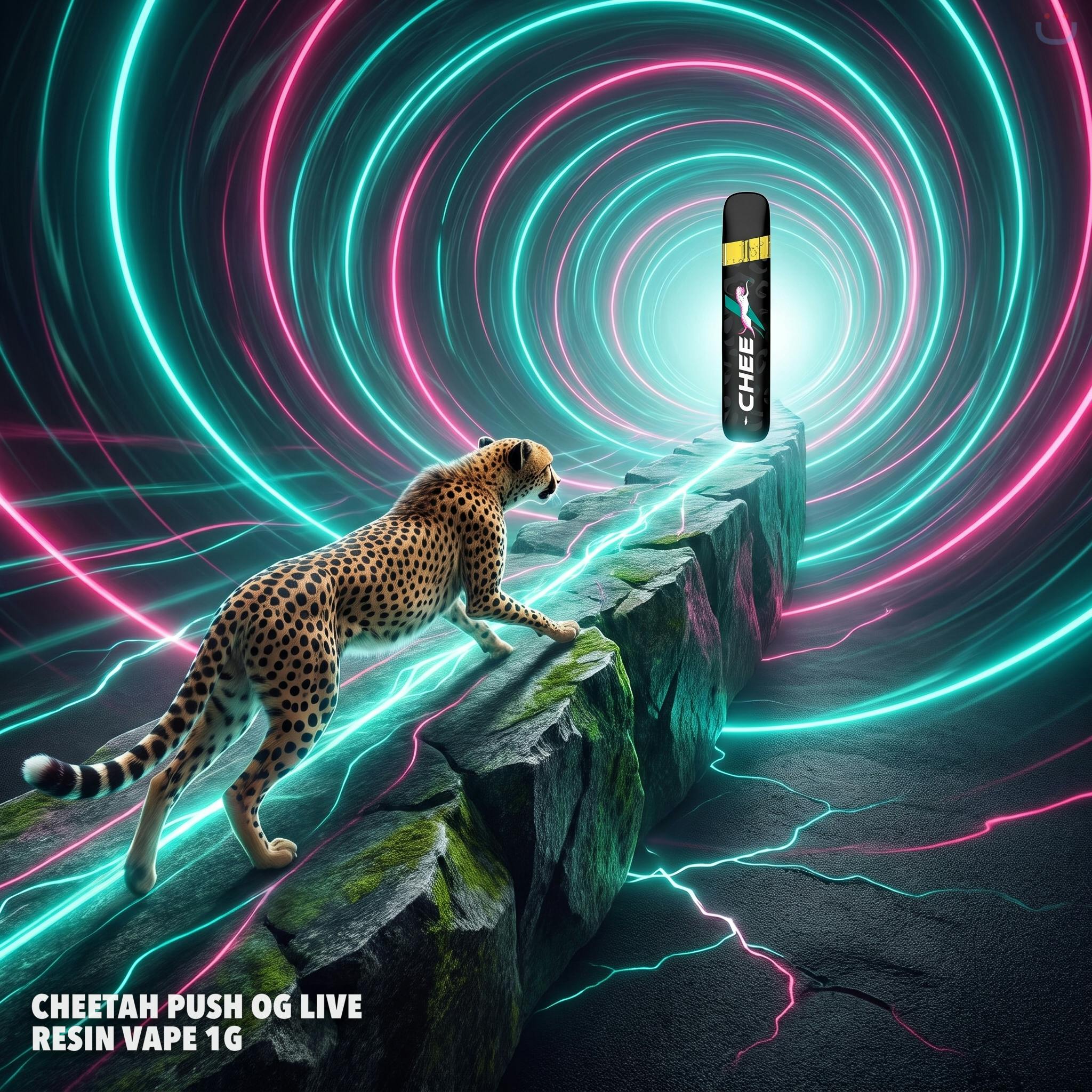 Cheetah Push OG Live Resin Vape 1g