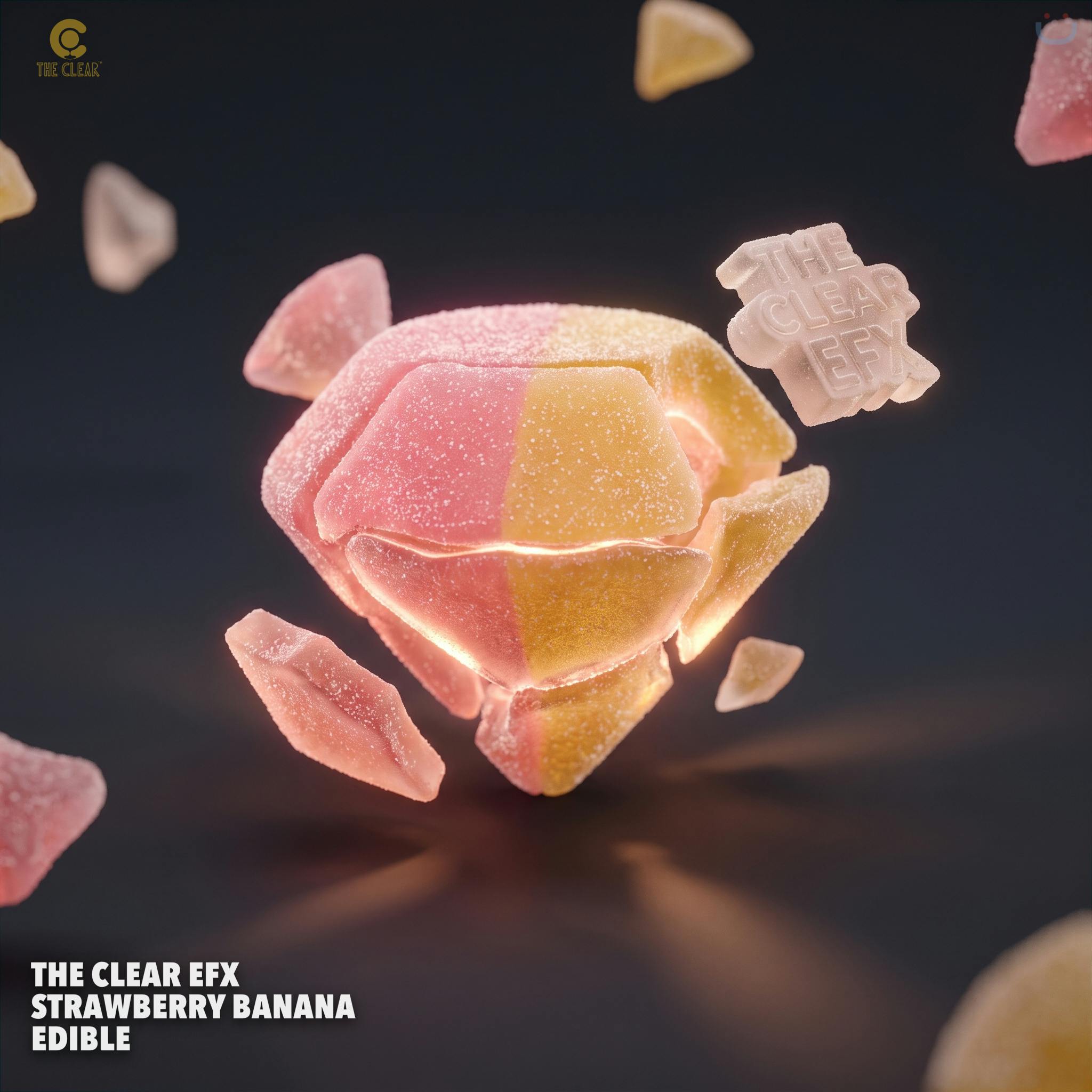 The Clear EFx Strawberry Banana Edible