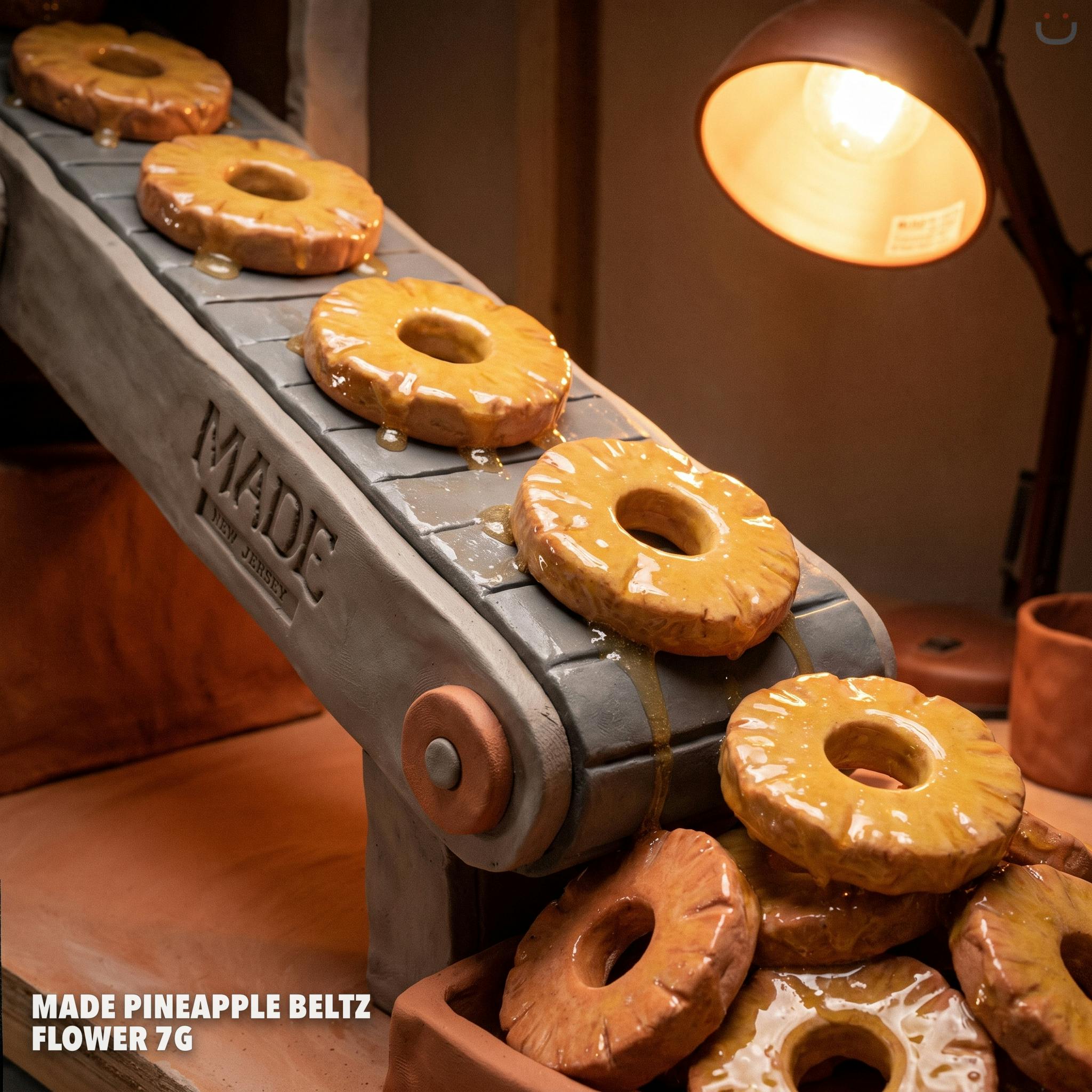 Made Pineapple Beltz Flower 7G