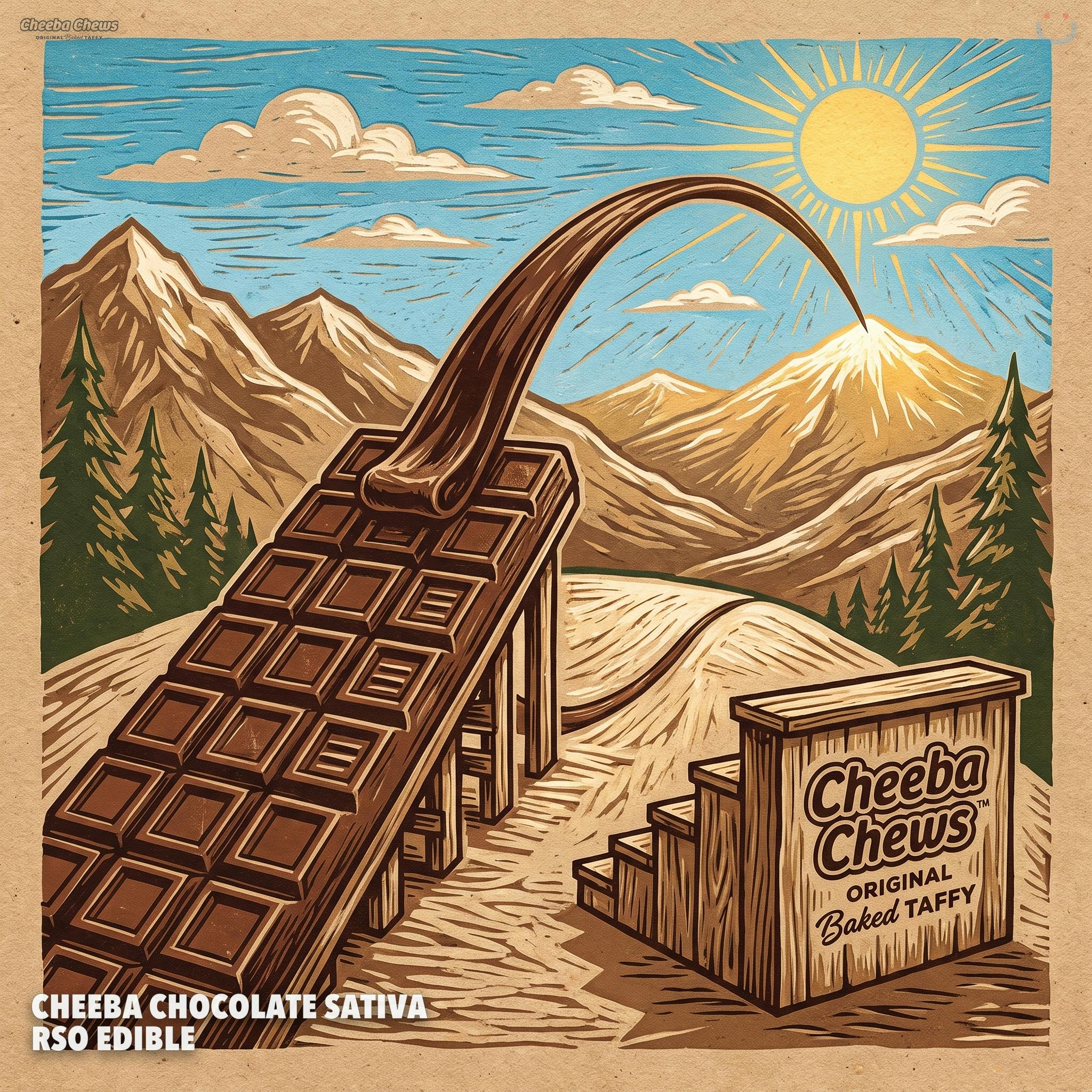 Cheeba Chocolate Sativa RSO Edible