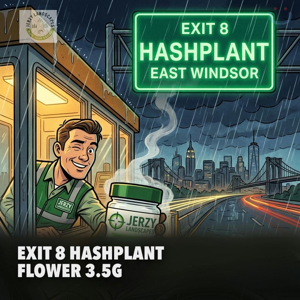Jerzy Landscape Exit 8 Hashplant Flower 3.5G - 1/8oz in Penns Grove