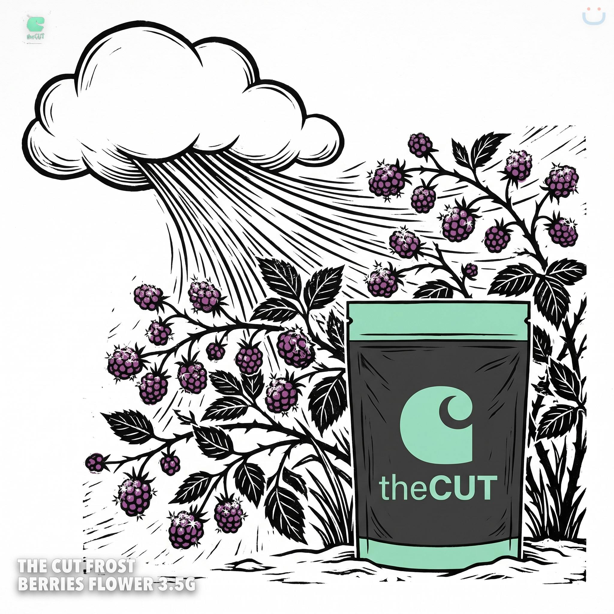 The Cut Frost Berries Flower 3.5G