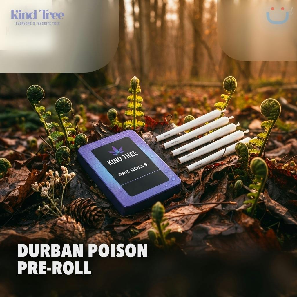 Kind Tree Durban Poison Pre-roll 1.75G 5 Pack